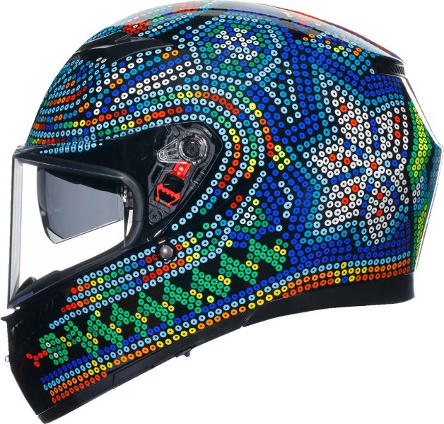 AGV K3 Rossi Winter Test 2018 Helmet - Image 4