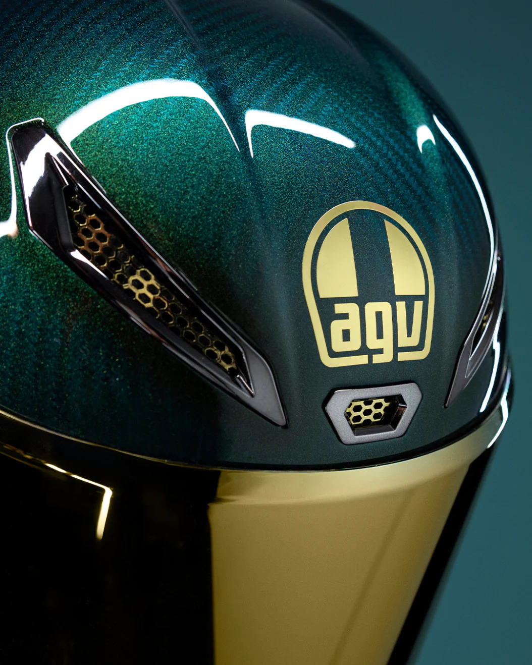 AGV Pista GP RR Limited Edition Acqua Helmet - Image 9