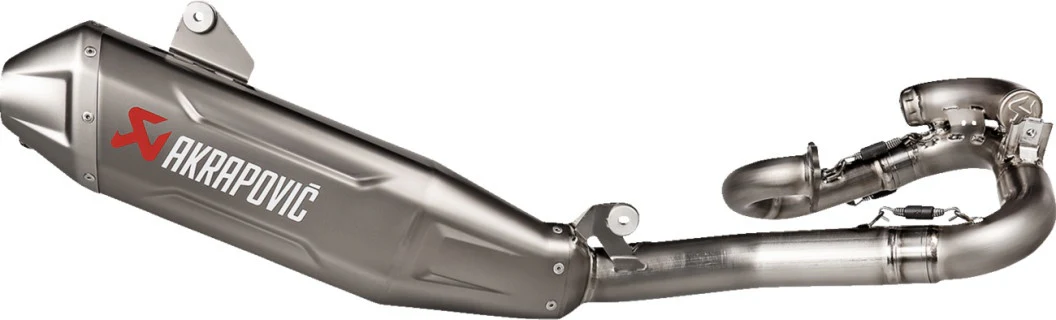Akrapovic Evolution Line Exhaust System for 2023 Yamaha YZ 450 F ~ 1820-2035; Titanium, Size One Size (TTOS)