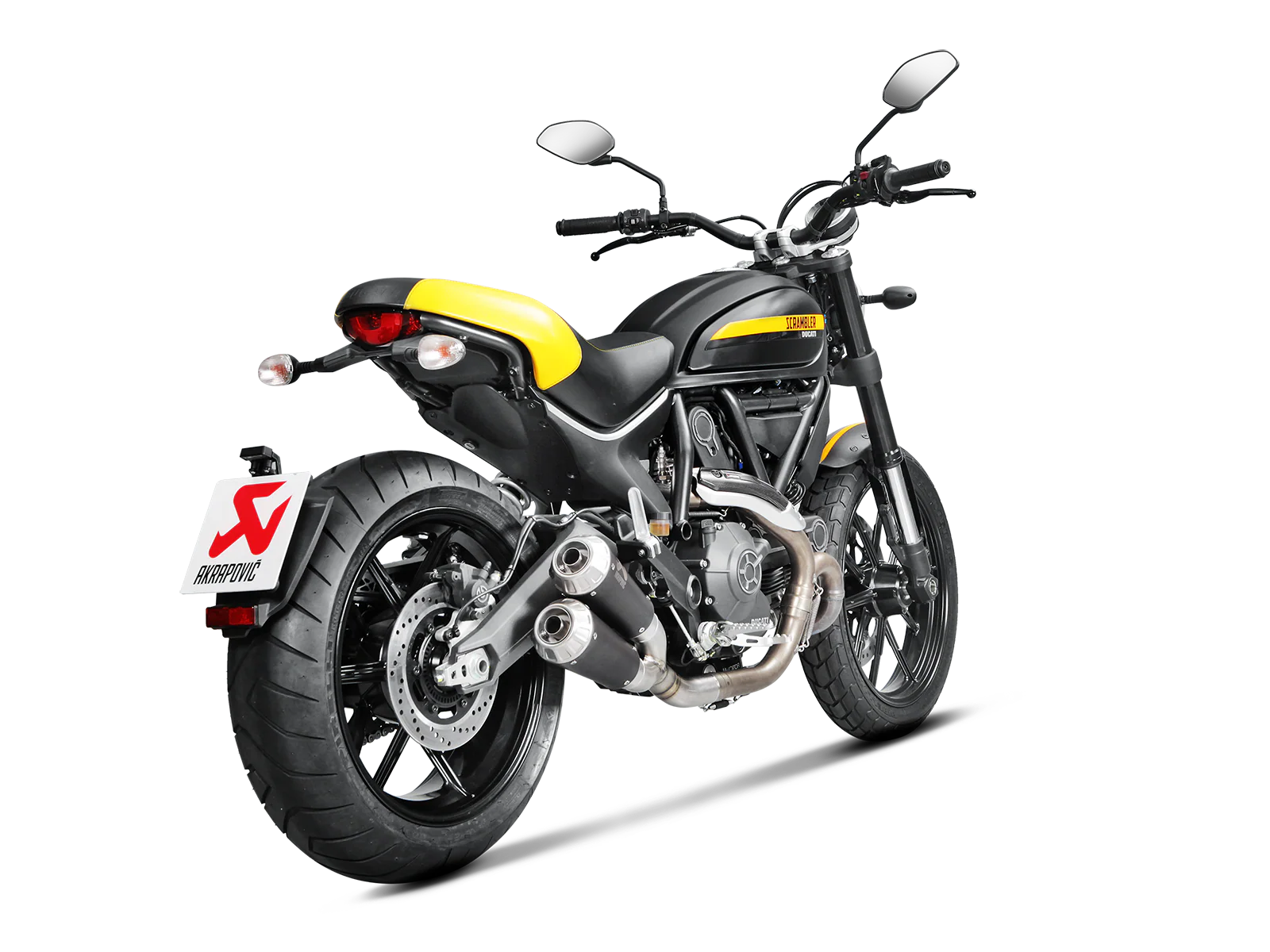 Akrapovic GP Slip-On Exhaust Ducati Scrambler / Monster 797 - Image 3