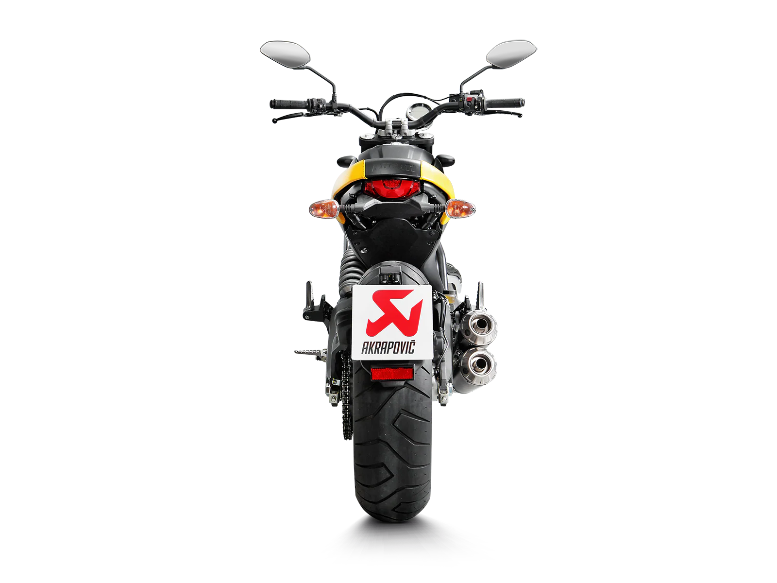 Akrapovic GP Slip-On Exhaust Ducati Scrambler / Monster 797 - Image 4