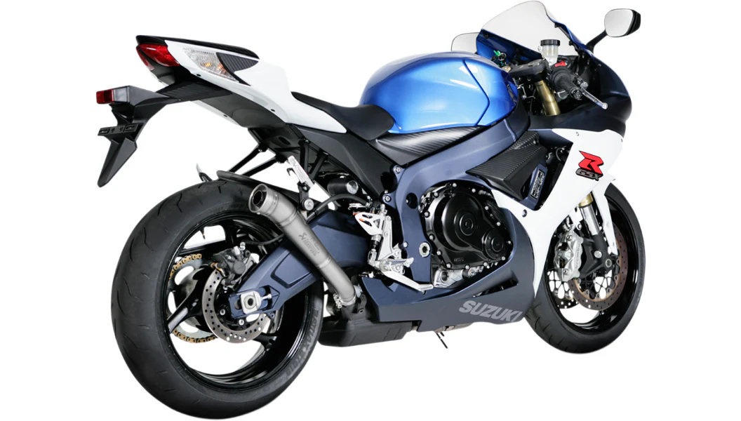 Akrapovic Megaphone Slip-On Exhaust Suzuki GSXR 600 / GSXR 750 2011-2026 - Image 2
