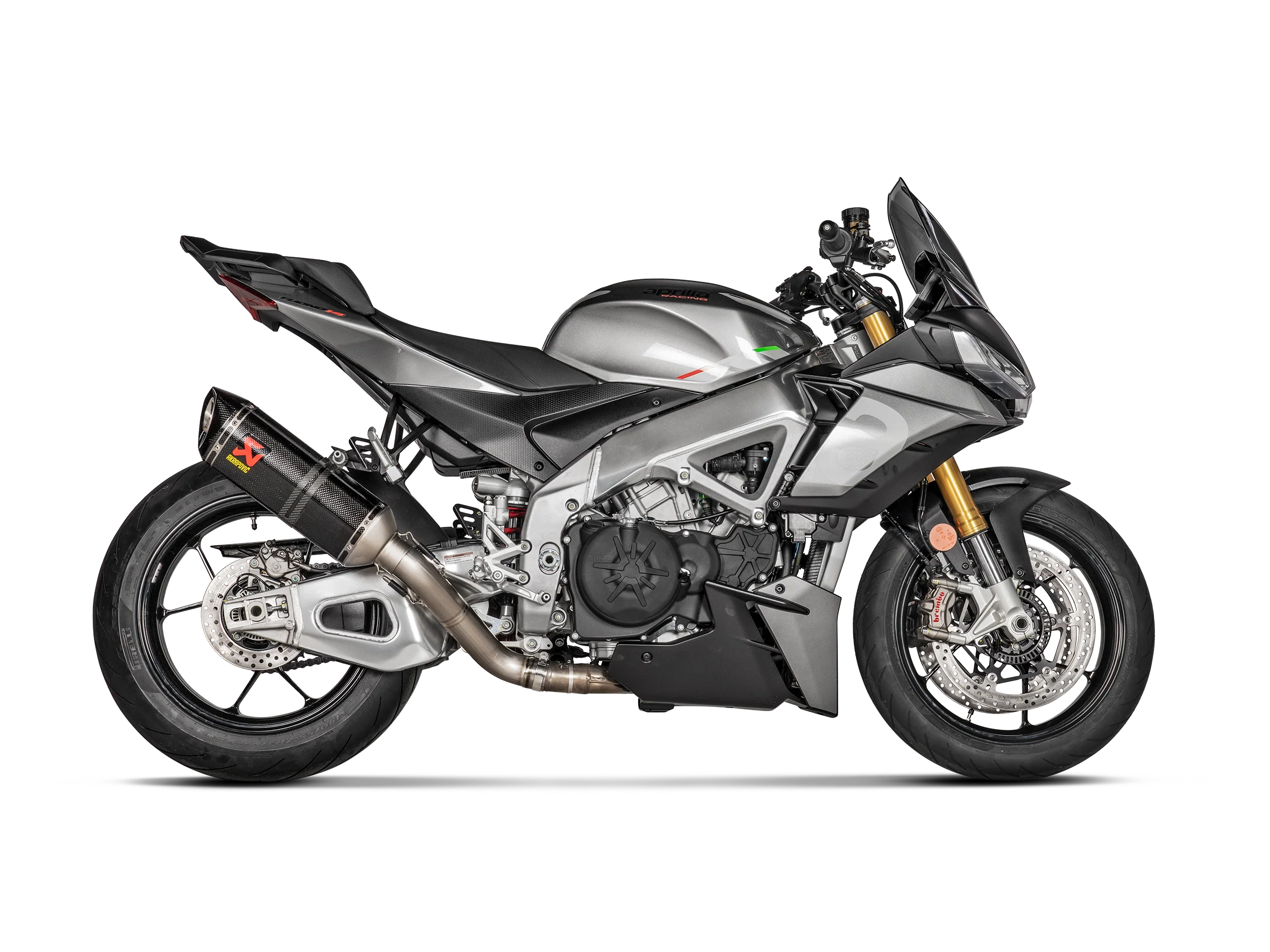 Akrapovic Homologated Slip-On Exhaust Aprilia RSV4 / Tuono V4 2021-2024 - Image 2