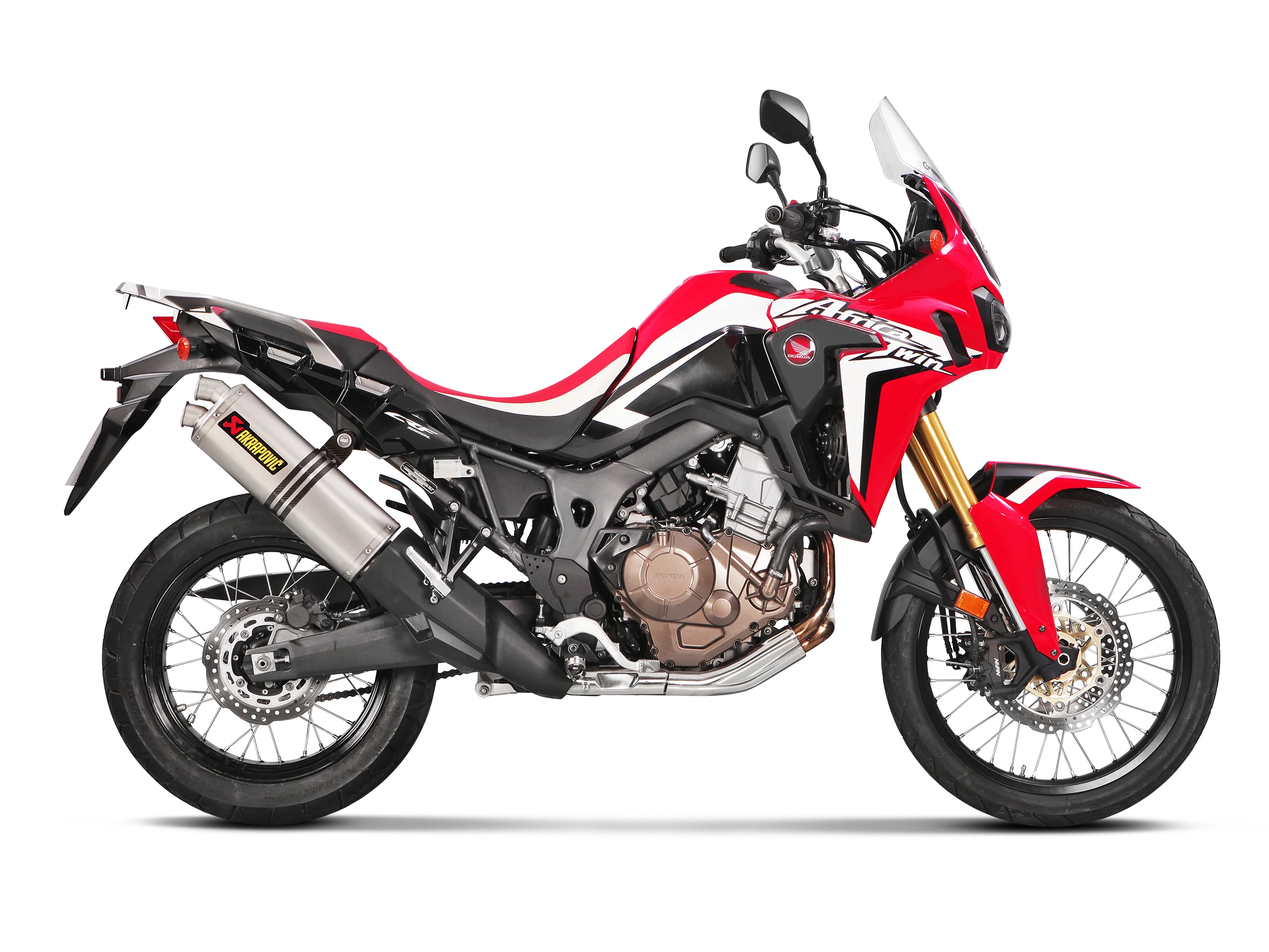 Akrapovic Homologated Slip-On Exhaust Honda Africa Twin 2016-2019 - Image 3