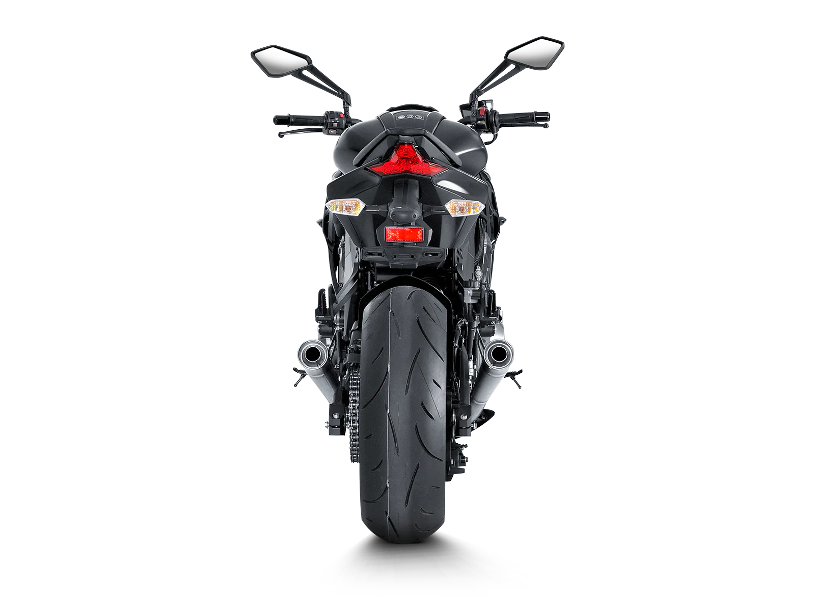 Akrapovic Megaphone Slip-On Exhaust Kawasaki Z1000 / Ninja 1000 2014-2019 - Image 4