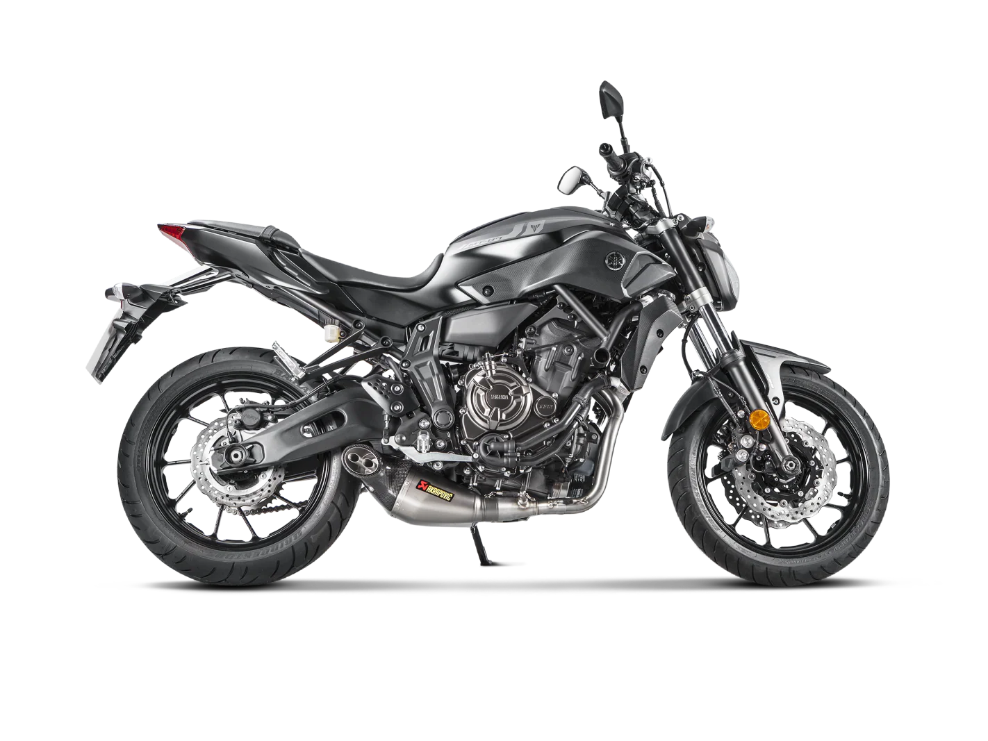Akrapovic Racing Exhaust System Yamaha FZ-07 / MT-07 2015-2020 - Image 2
