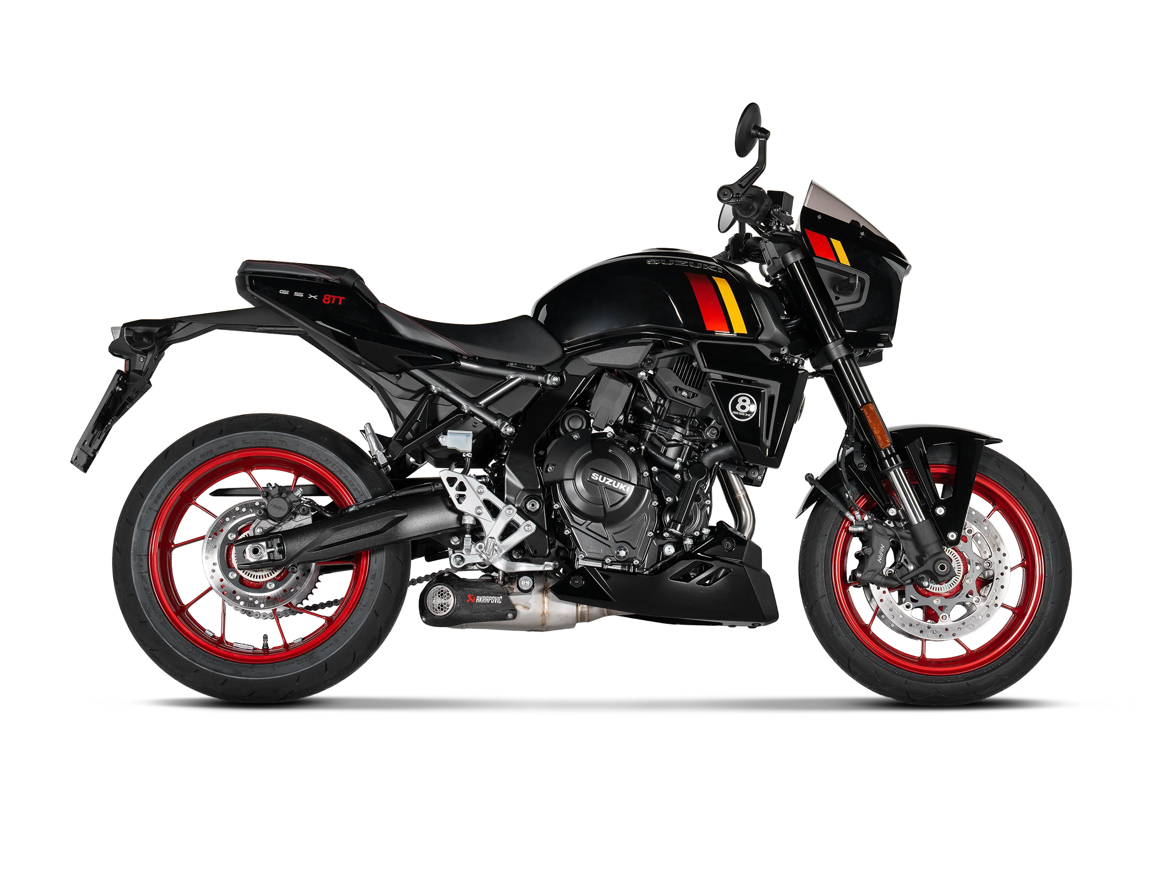 Akrapovic Racing Homologated Exhaust System Suzuki GSX-8S / GSX-8R 2023-2026 - Image 4