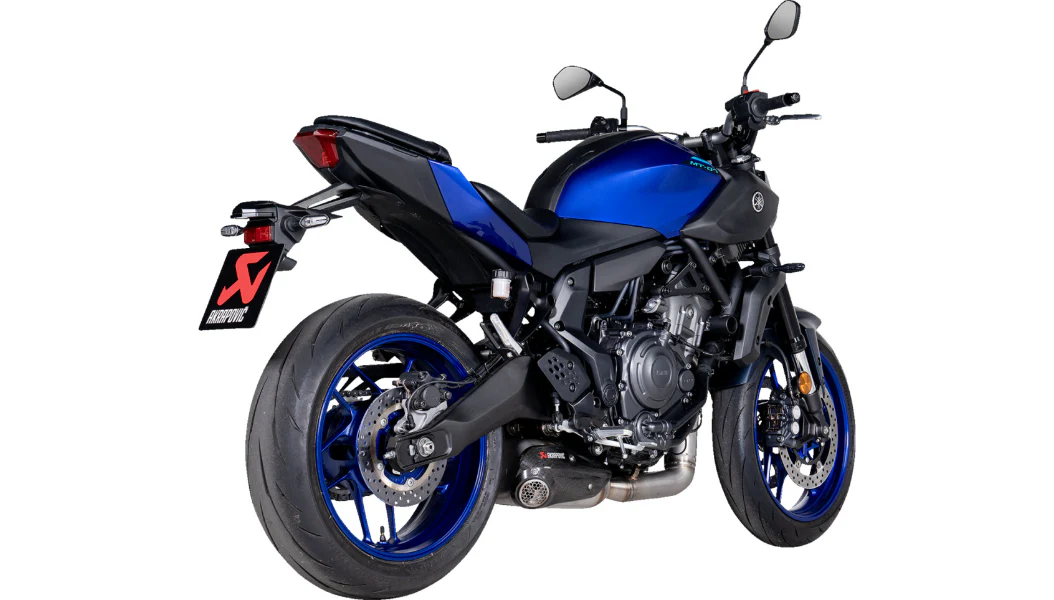 AKRAPOVIC Racing Line Exhaust System 2021-2025 Yamaha MT-07 - Image 3