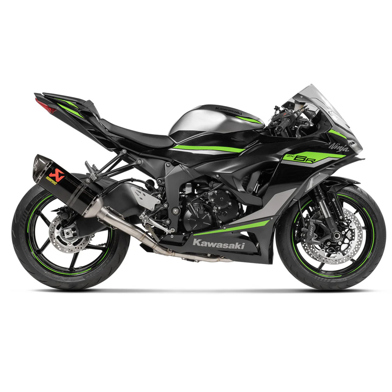 Akrapovic Racing Line Exhaust System 2023 - 2025 Kawasaki Ninja ZX-6R ABS & Ninja ZX-6R - Image 2