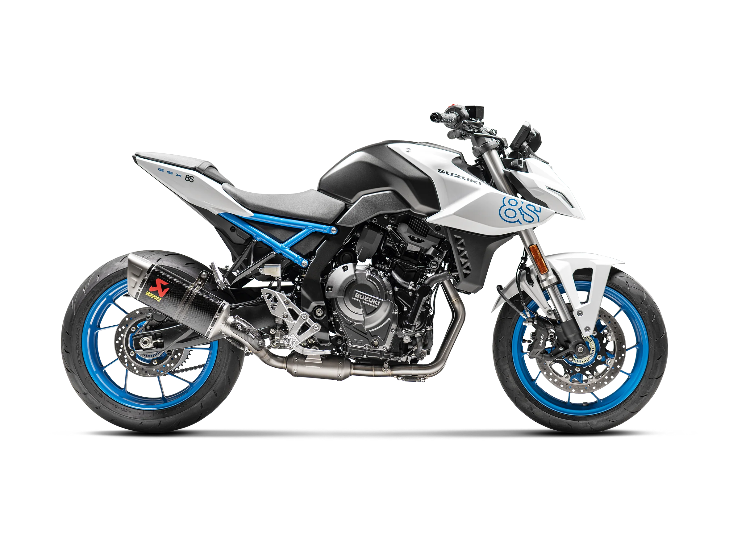 Akrapovic Racing Line Exhaust System for 2023 - 2024 Suzuki GSX-8R & GSX-8S - Image 2