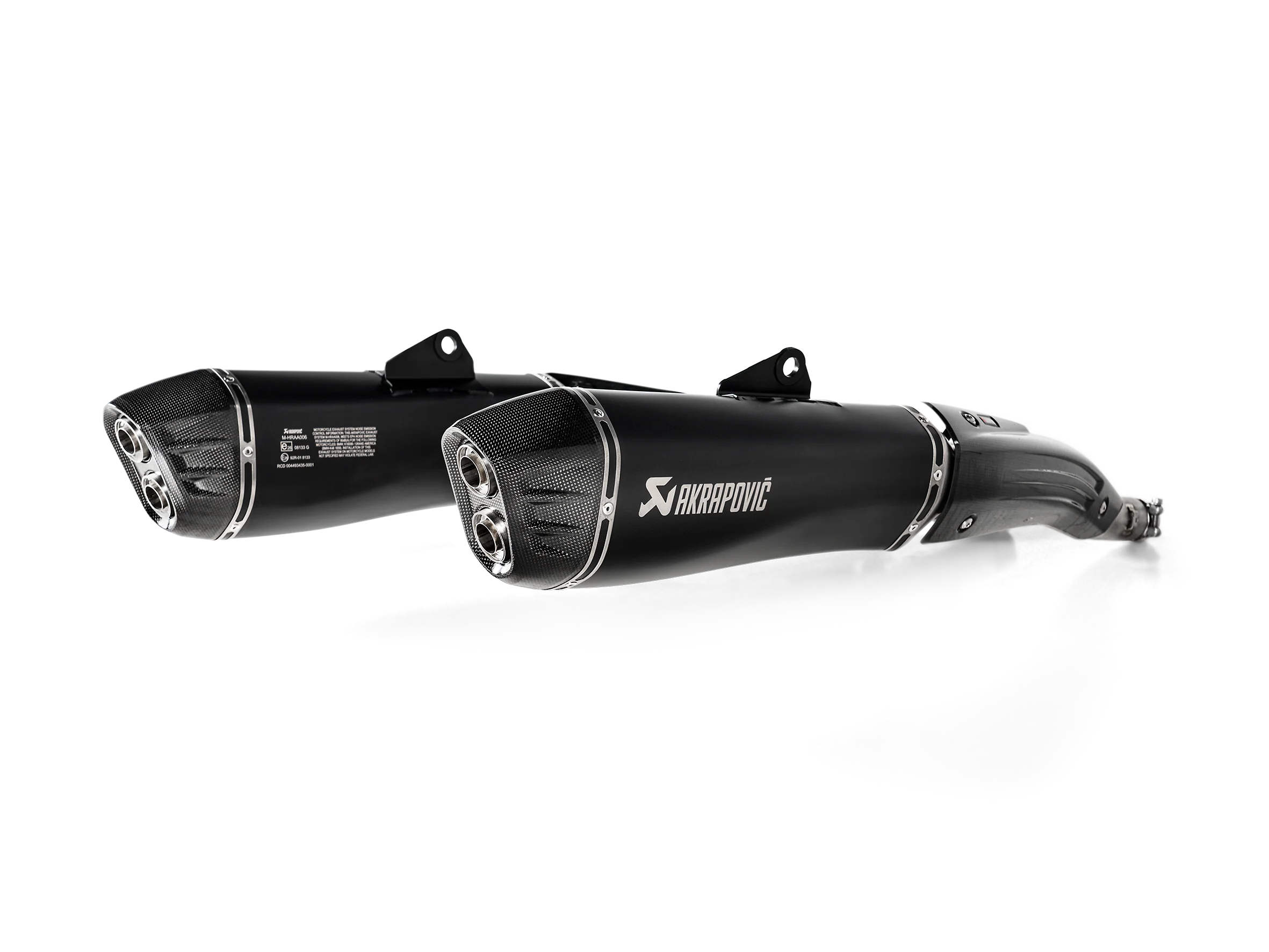 Akrapovic Slip-On Exhaust BMW K1600B / Grand America 2018-2020