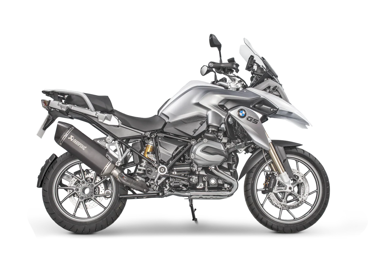 Akrapovic Slip-On Exhaust BMW R1200GS / Adventure 2013-2018 - Image 2