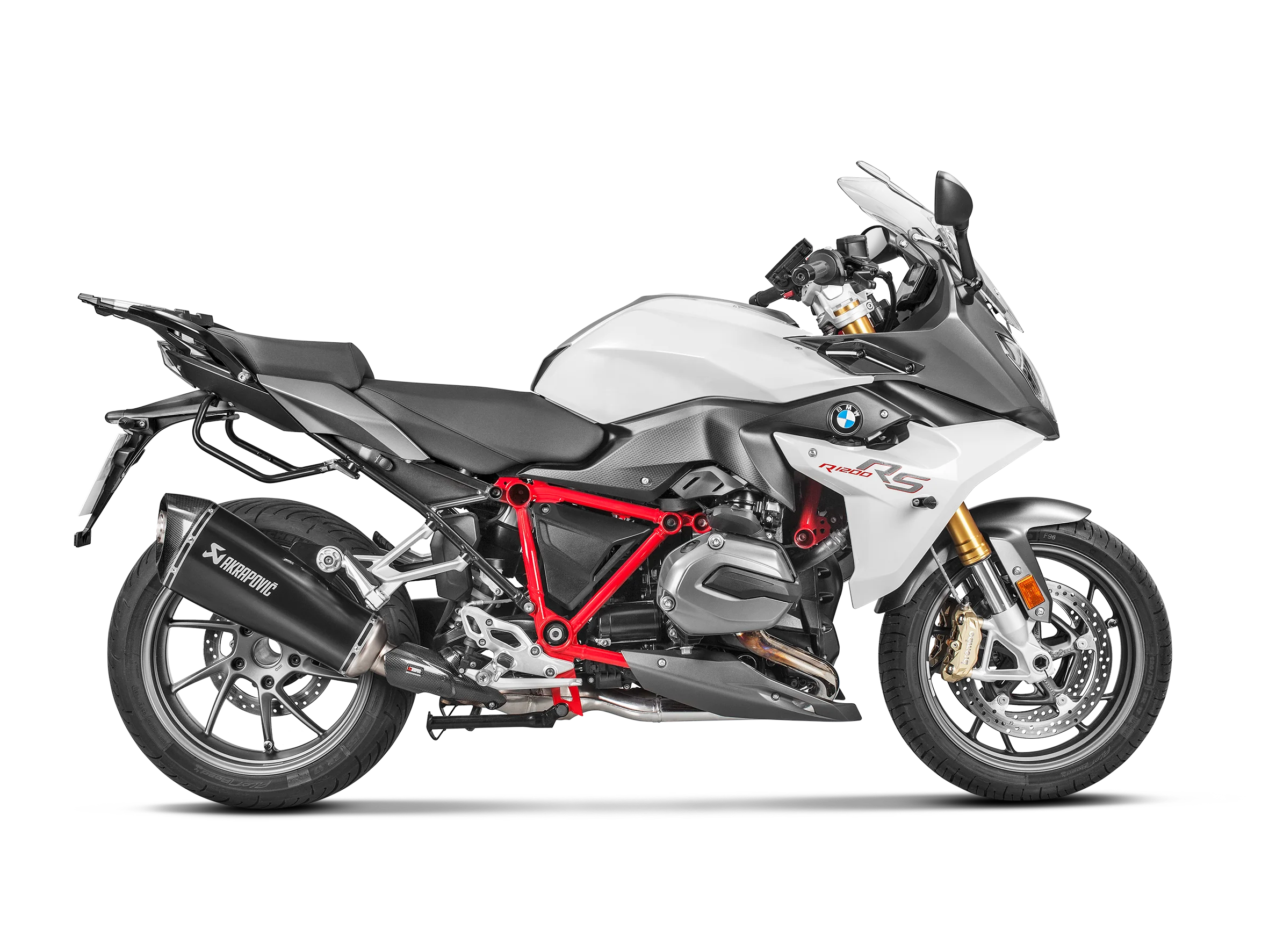 Akrapovic Slip-On Exhaust BMW R1200R / R1200RS 2015-2018 - Image 2