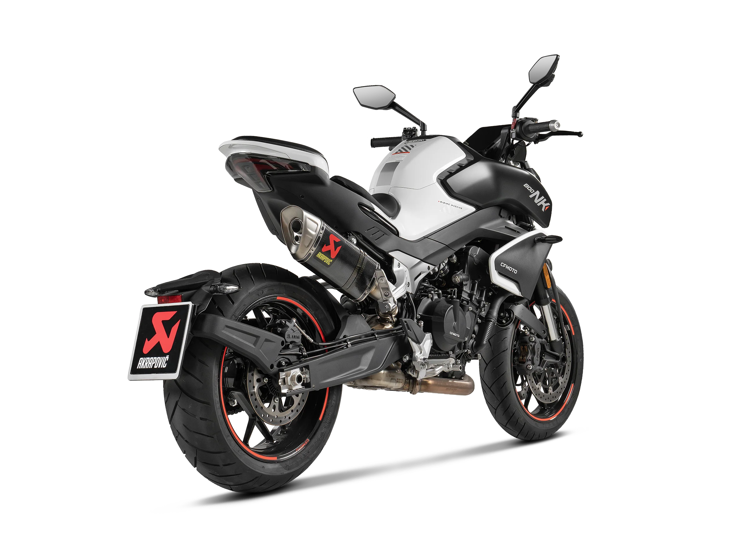 Akrapovic Slip-On Exhaust CFMOTO 800NK 2024-2026 - Image 3