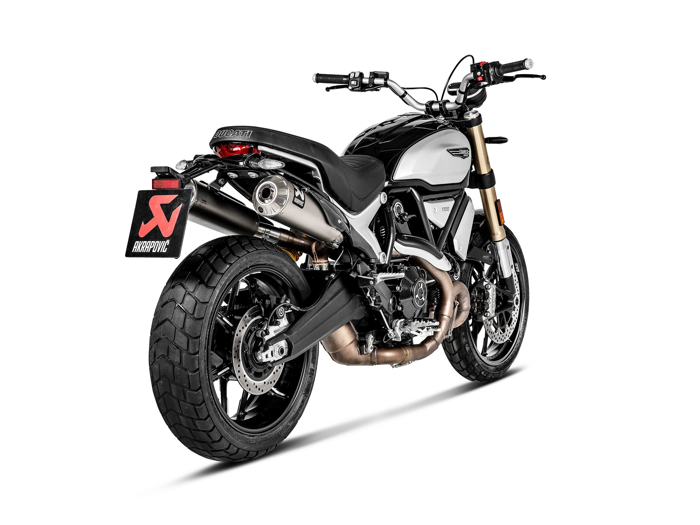 Akrapovic Slip-On Exhaust Ducati Scrambler 1100 2018-2020 - Image 2