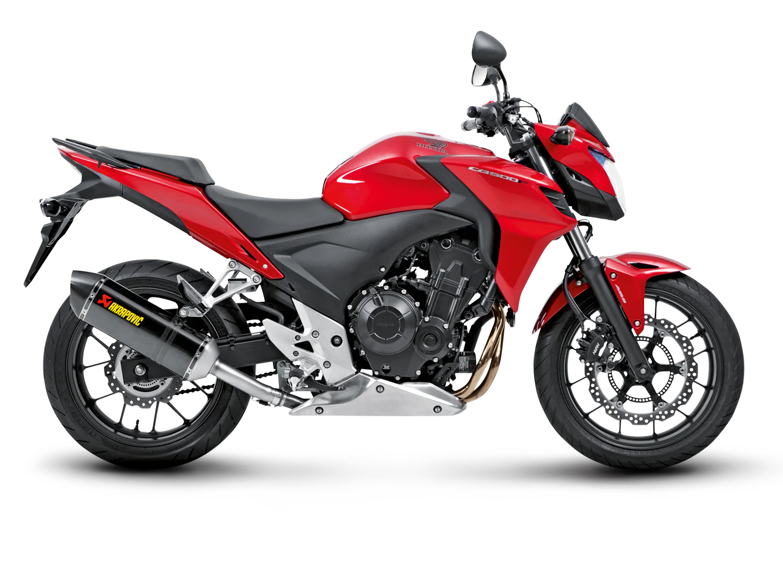 Akrapovic Slip-On Exhaust Honda CB500F / CB500X / CBR500R - Image 2