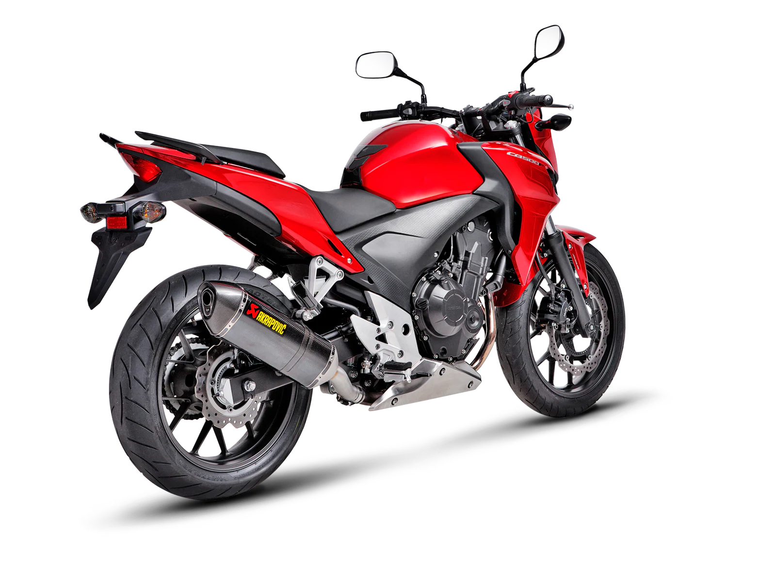 Akrapovic Slip-On Exhaust Honda CB500F / CB500X / CBR500R - Image 3
