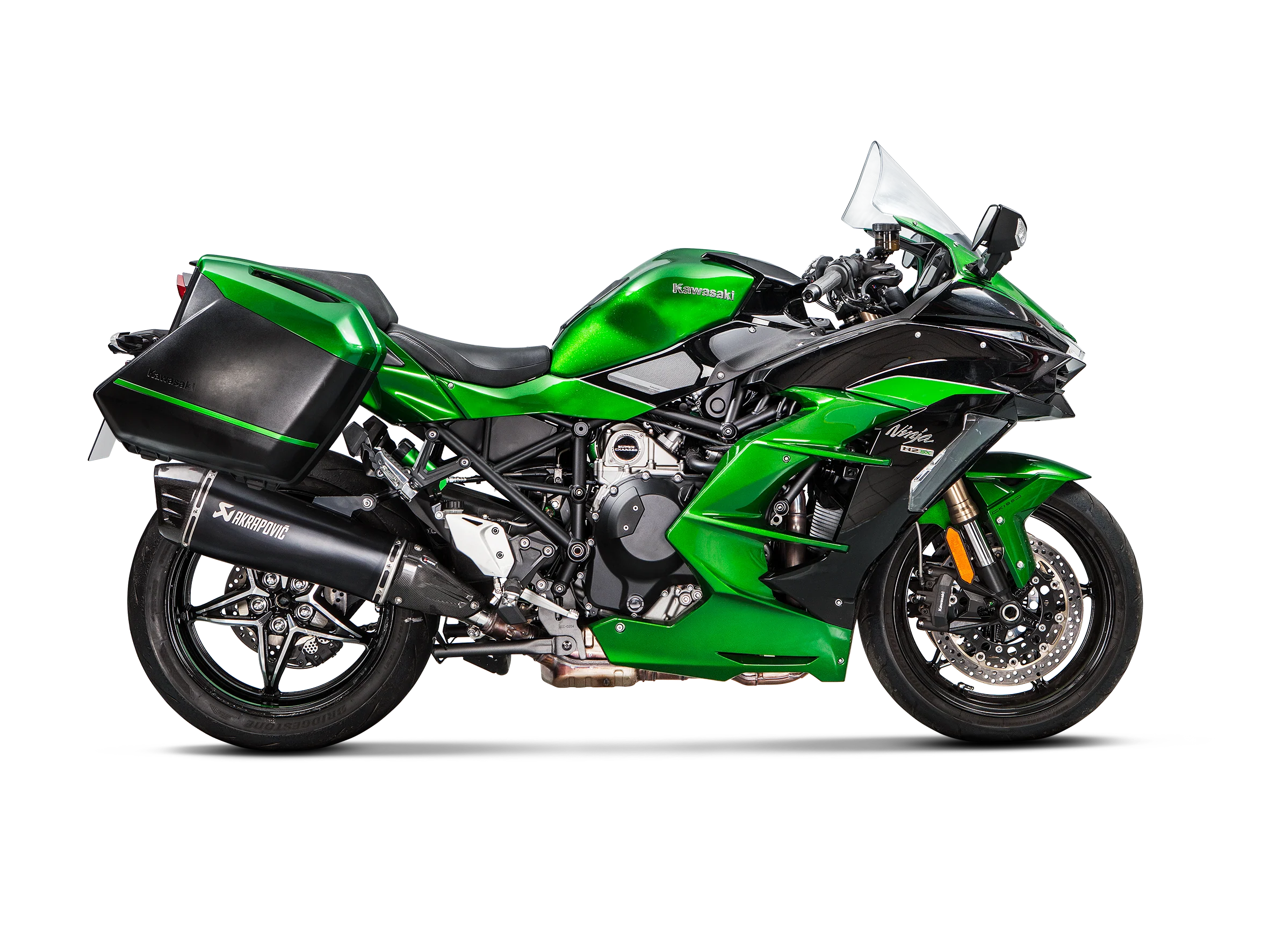 Akrapovic Slip-On Exhaust Kawasaki H2 SX 2018-2021 - Image 5