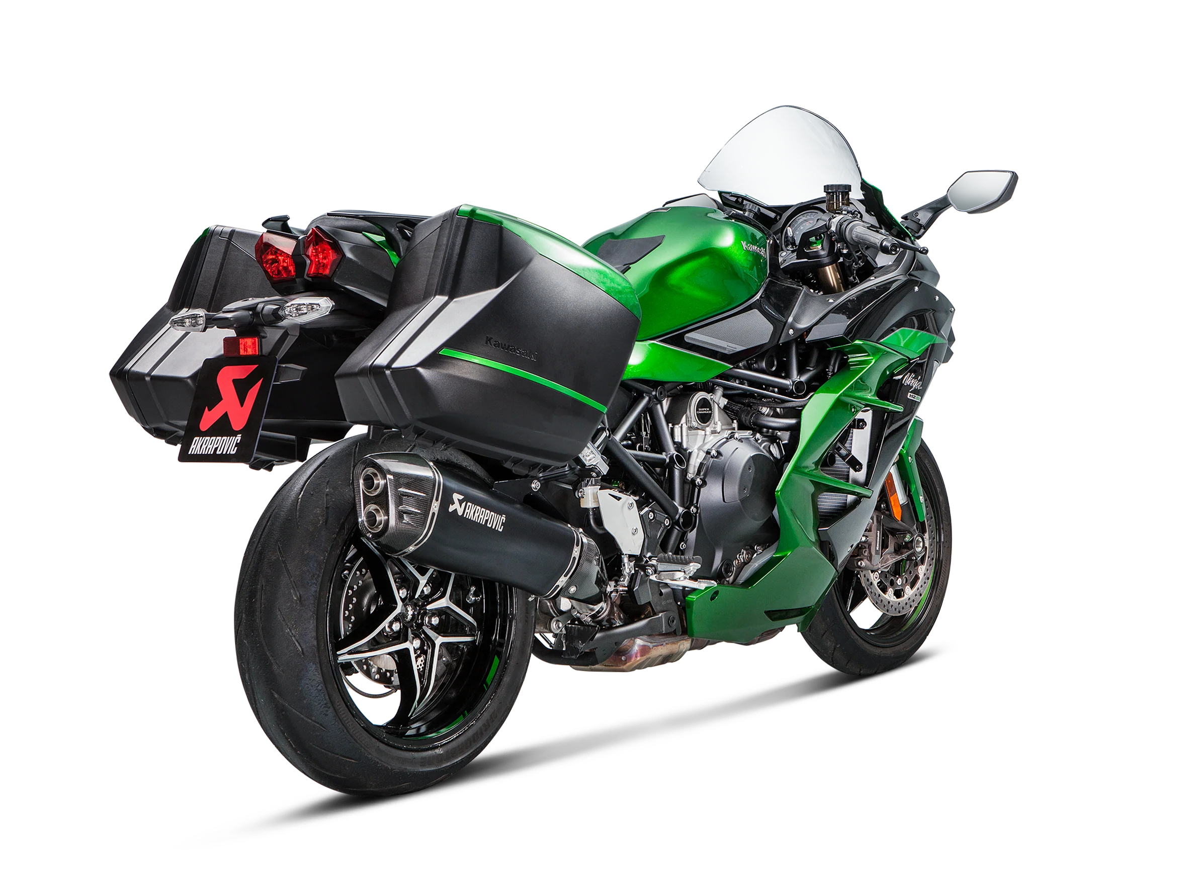 Akrapovic Slip-On Exhaust Kawasaki H2 SX 2018-2021 - Image 6