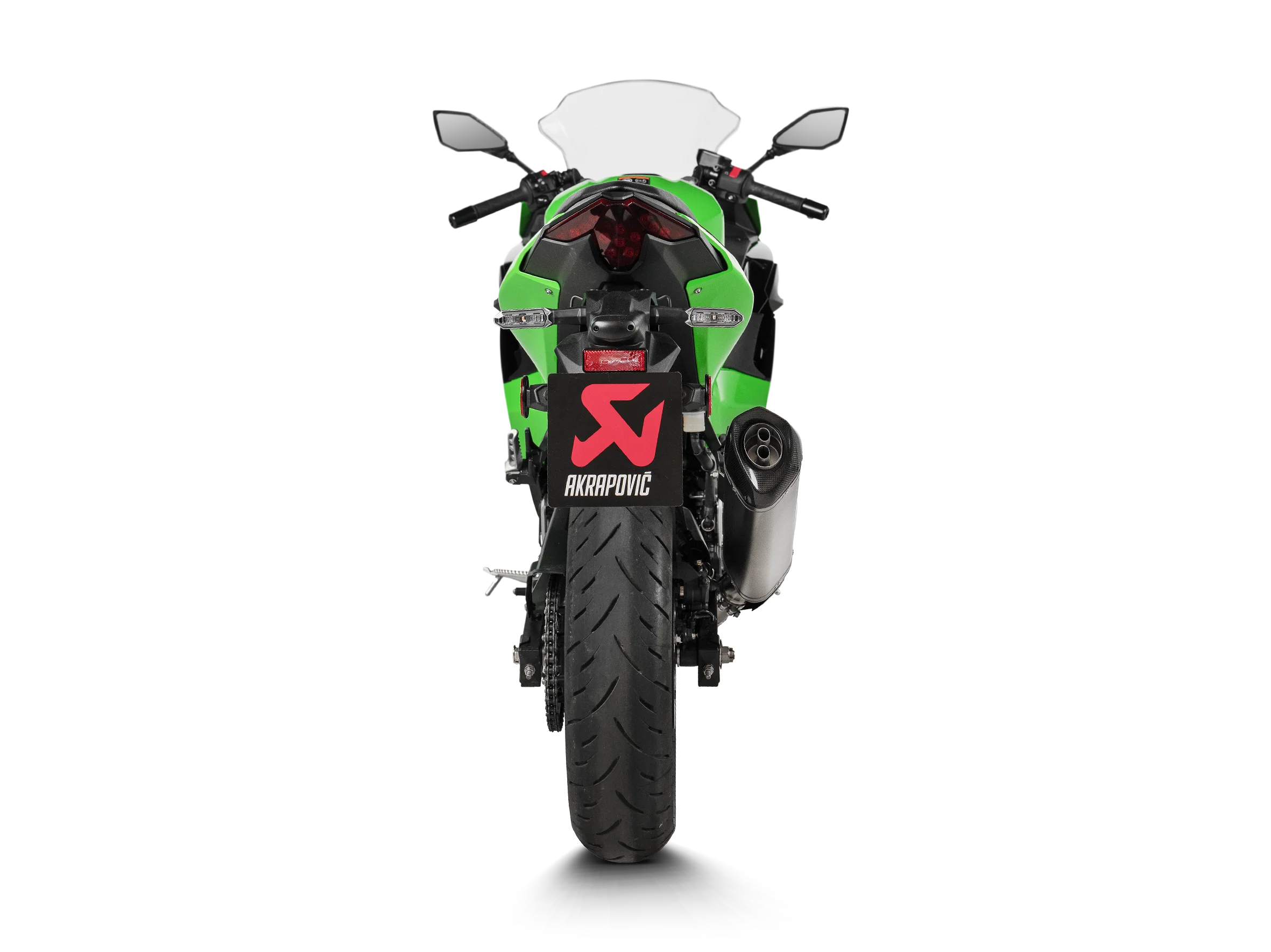 Akrapovic Slip-On Exhaust Kawasaki Ninja 500 / Z500 2024-2026 - Image 4