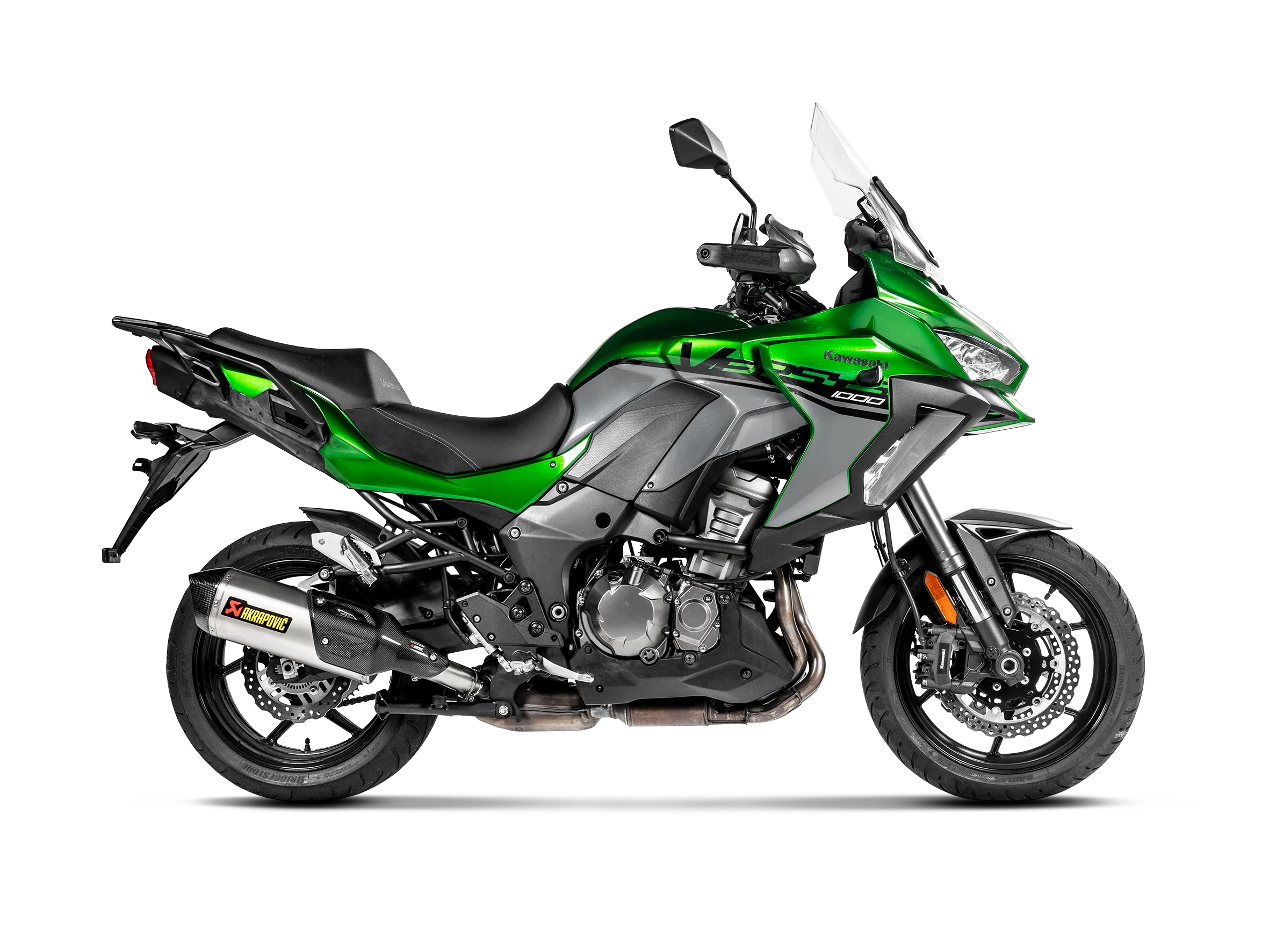 Akrapovic Slip-On Exhaust Kawasaki Versys 1000 2019-2023 - Image 2