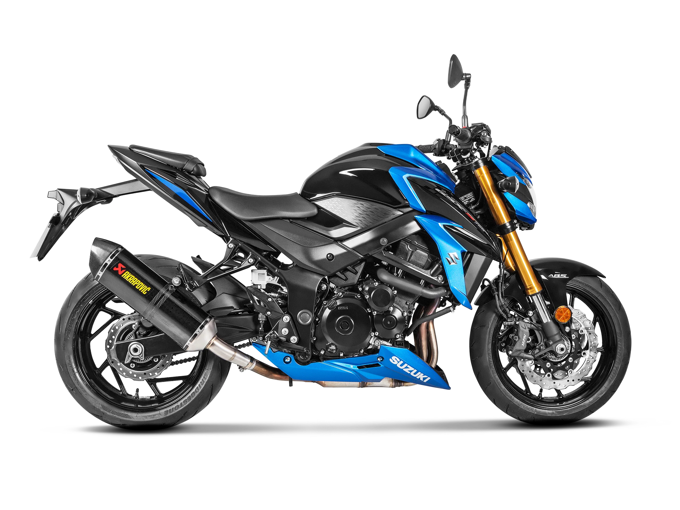 Akrapovic Slip-On Exhaust Suzuki GSXS 750 2017-2022 - Image 2