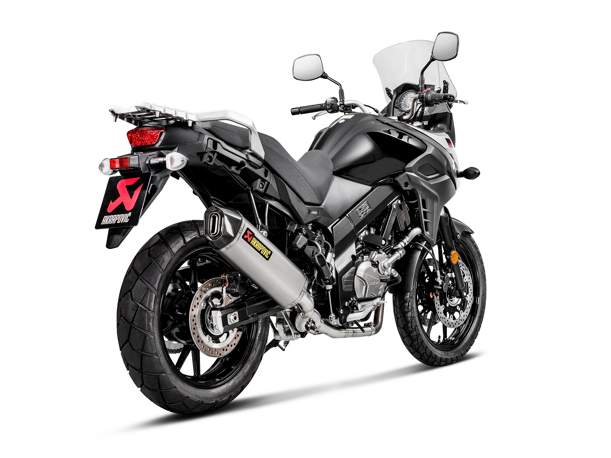 Akrapovic Slip-On Exhaust Suzuki V-Strom 650 2017-2025 - Image 3