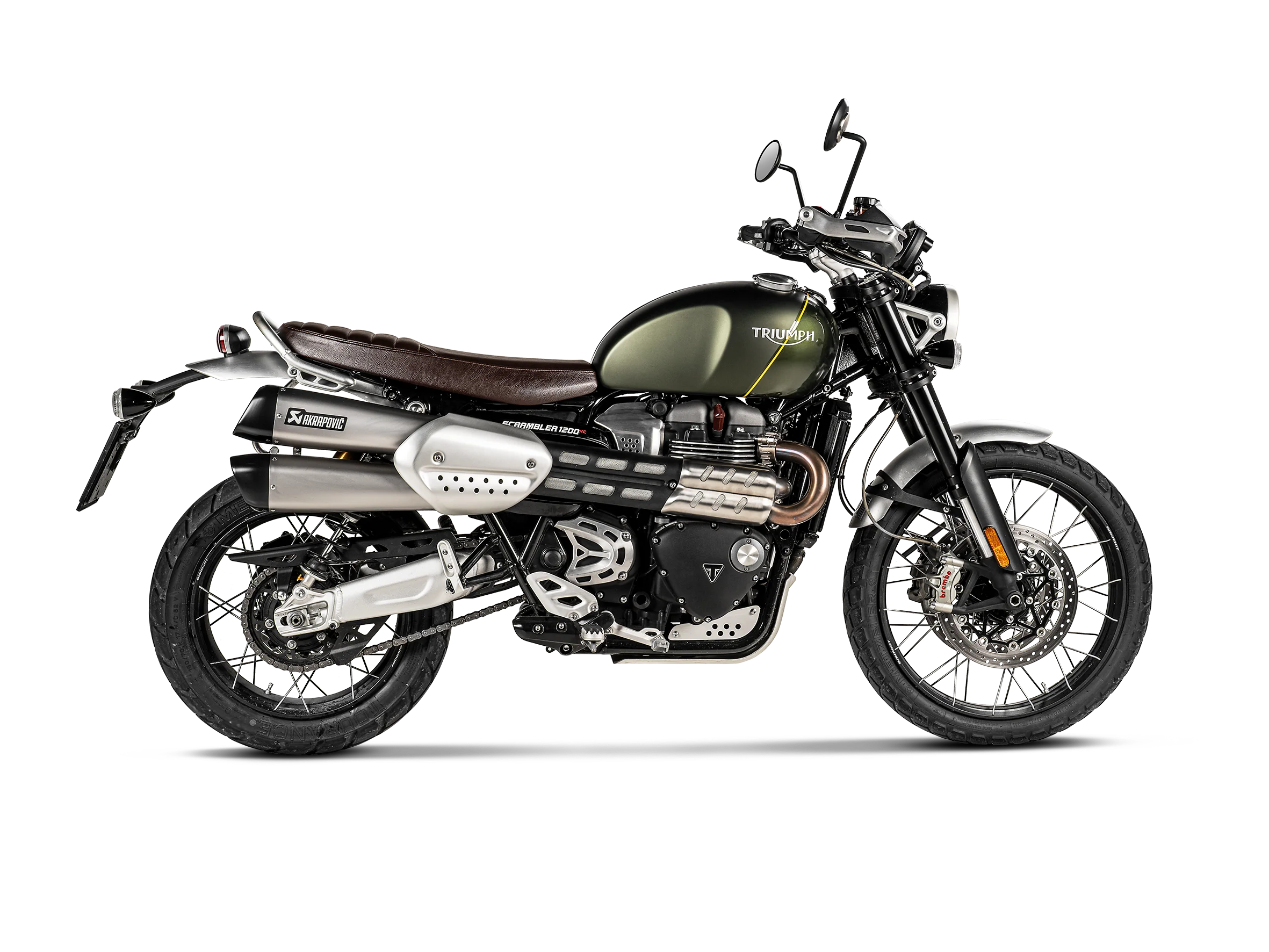 Akrapovic Slip-On Exhaust Triumph Scrambler 1200 XC / EX 2019-2020 - Image 3
