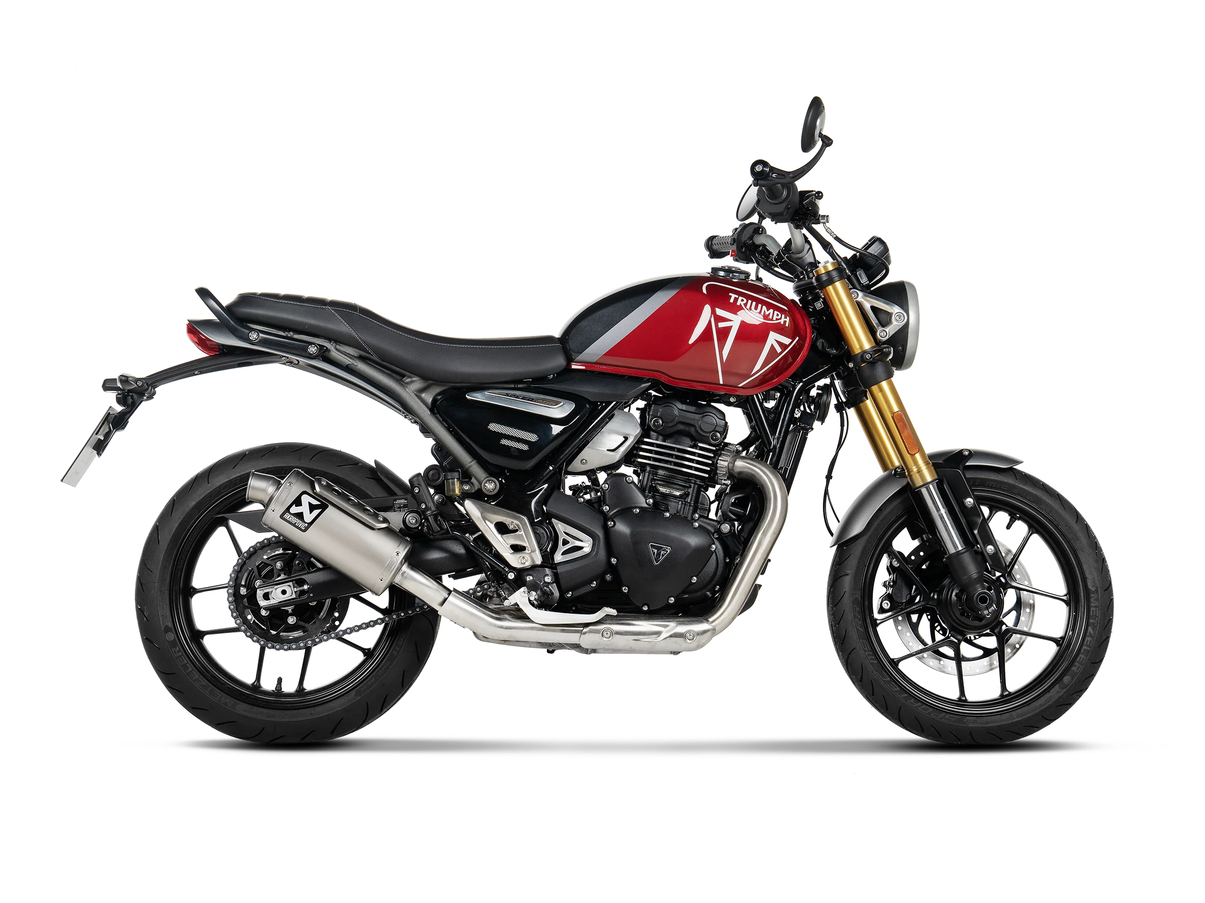 Akrapovic Slip-On Exhaust Triumph Speed 400 / Scrambler 400 X 2024-2025 - Image 2