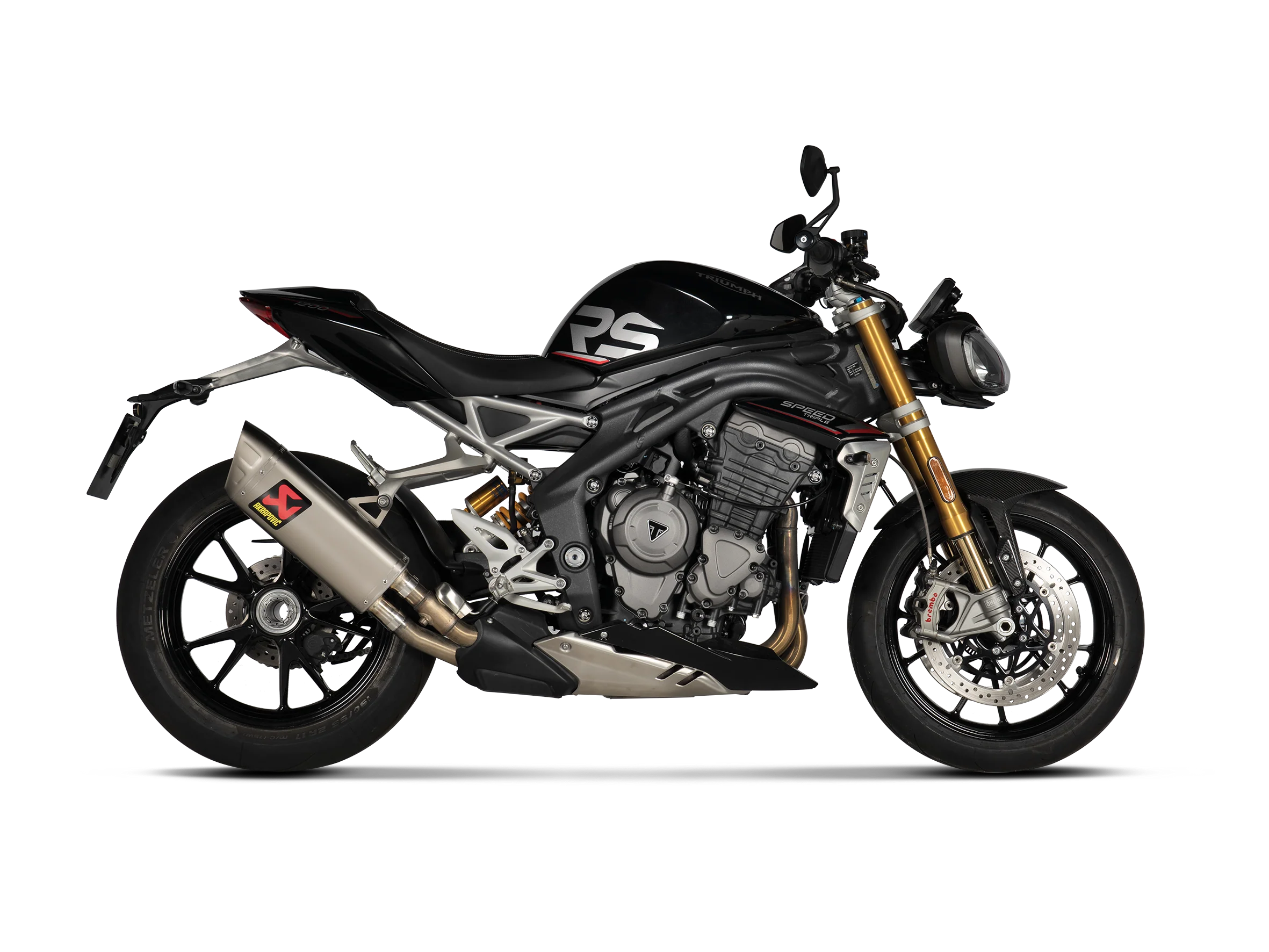 Akrapovic Slip-On Exhaust Triumph Speed Triple 1200 RS / RR 2021-2024 - Image 2