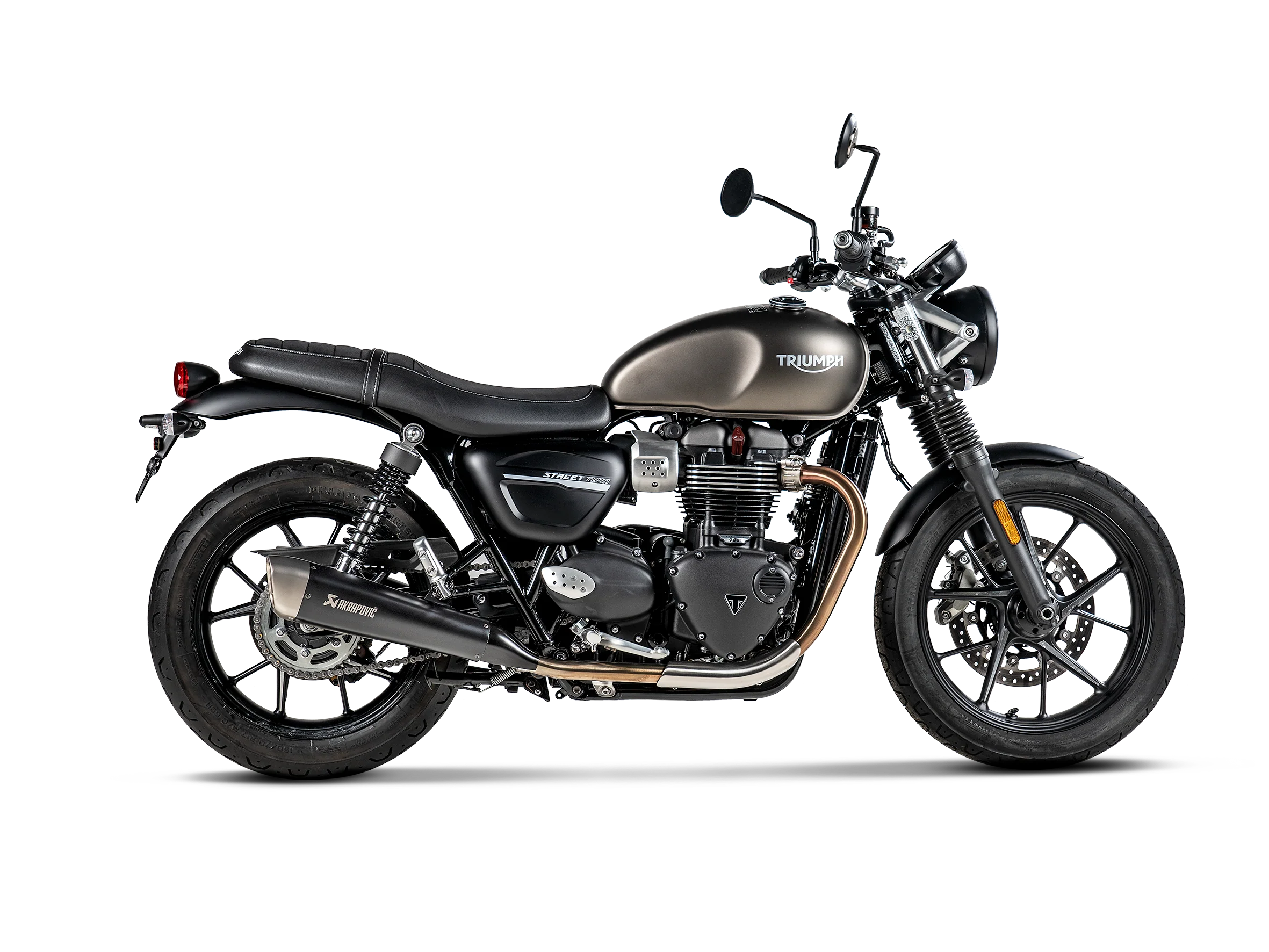 Akrapovic Slip-On Exhaust Triumph Street Twin 2016-2020 - Image 2