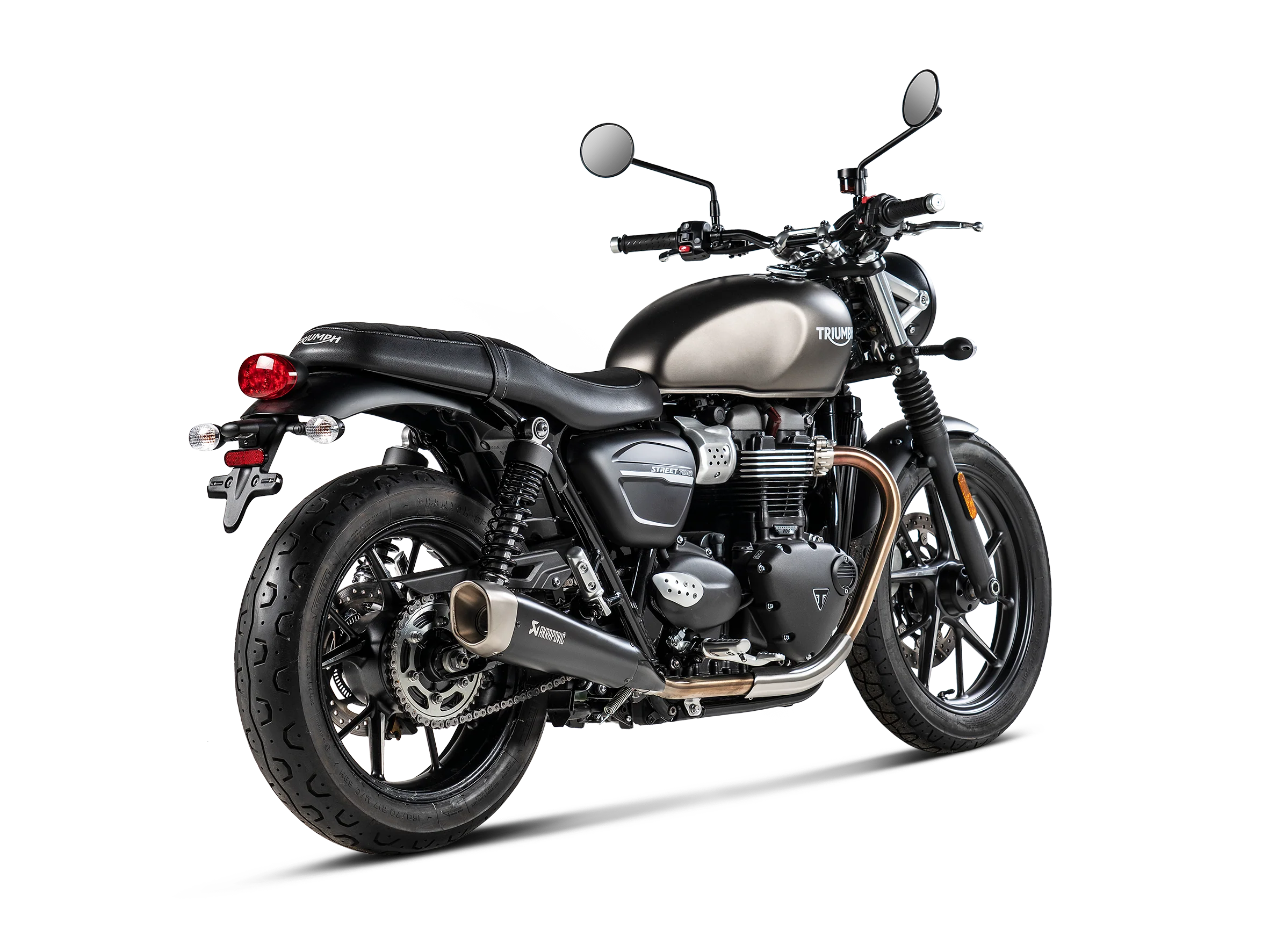 Akrapovic Slip-On Exhaust Triumph Street Twin 2016-2020 - Image 3