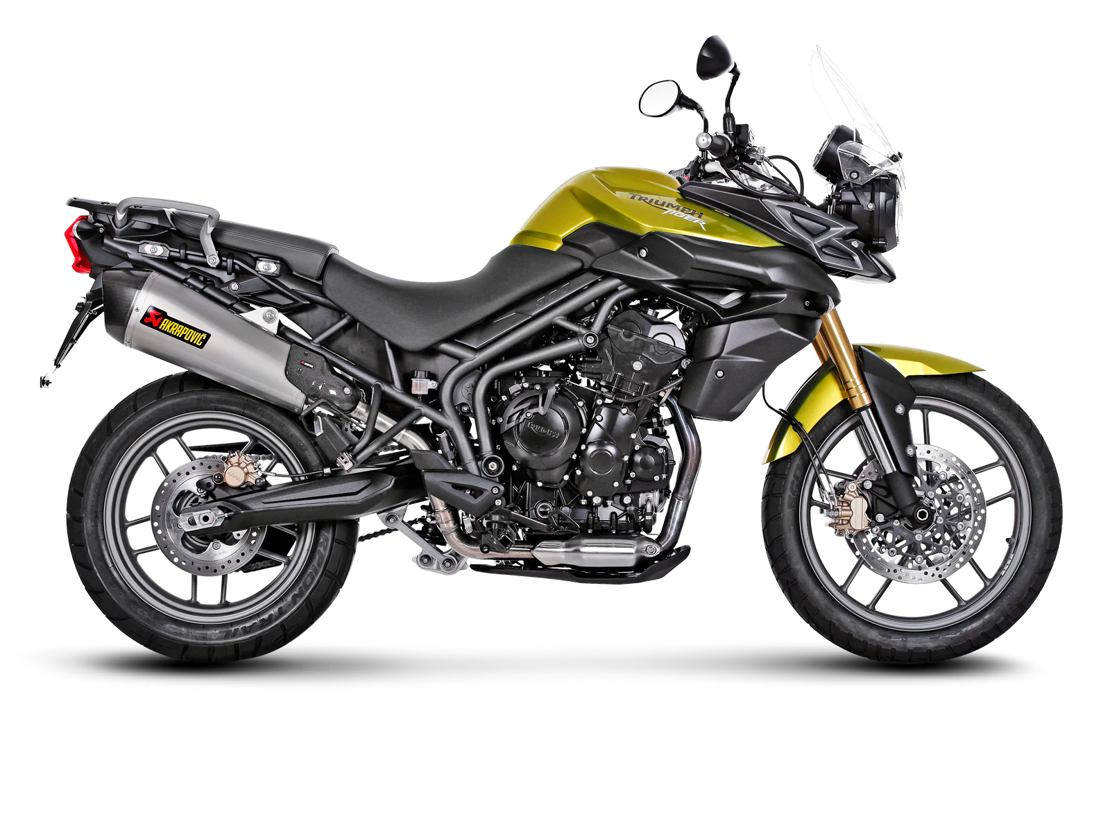 Akrapovic Slip-On Exhaust Triumph Tiger 800 2011-2017 - Image 2