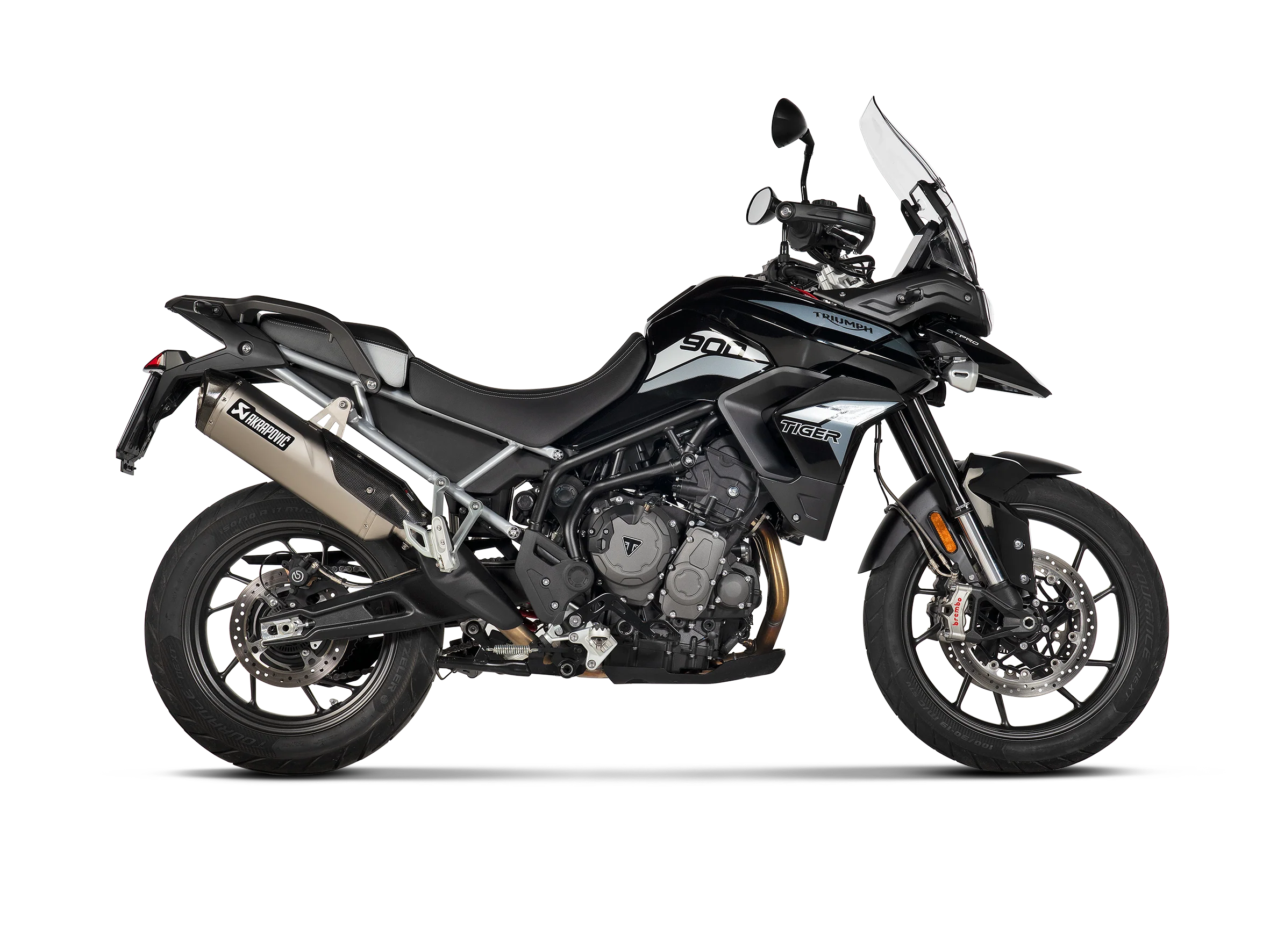 Akrapovic Slip-On Exhaust Triumph Tiger 850 / 900 / GT / Rally 2020-2023 - Image 2