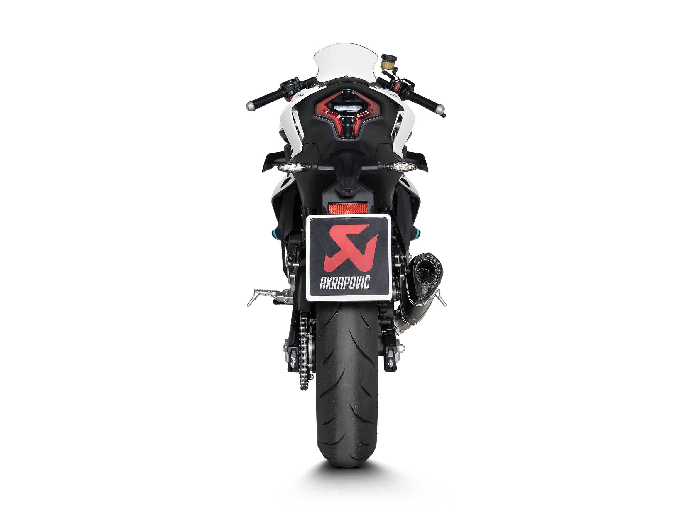 Akrapovic Slip-On Exhausts CFMOTO 450SR / 450NK 2024-2026 - Image 4