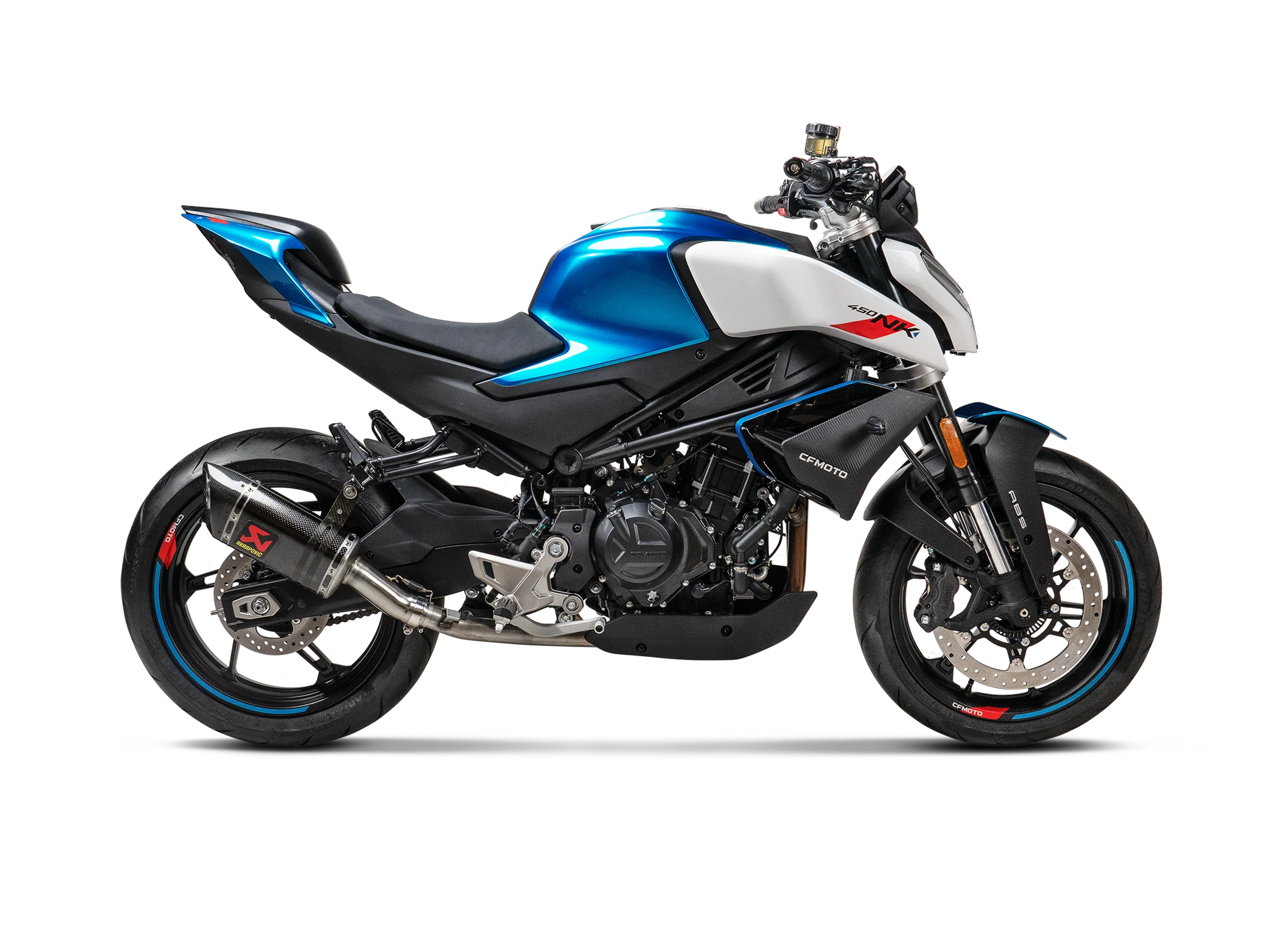Akrapovic Slip-On Exhausts CFMOTO 450SR / 450NK 2024-2026 - Image 5