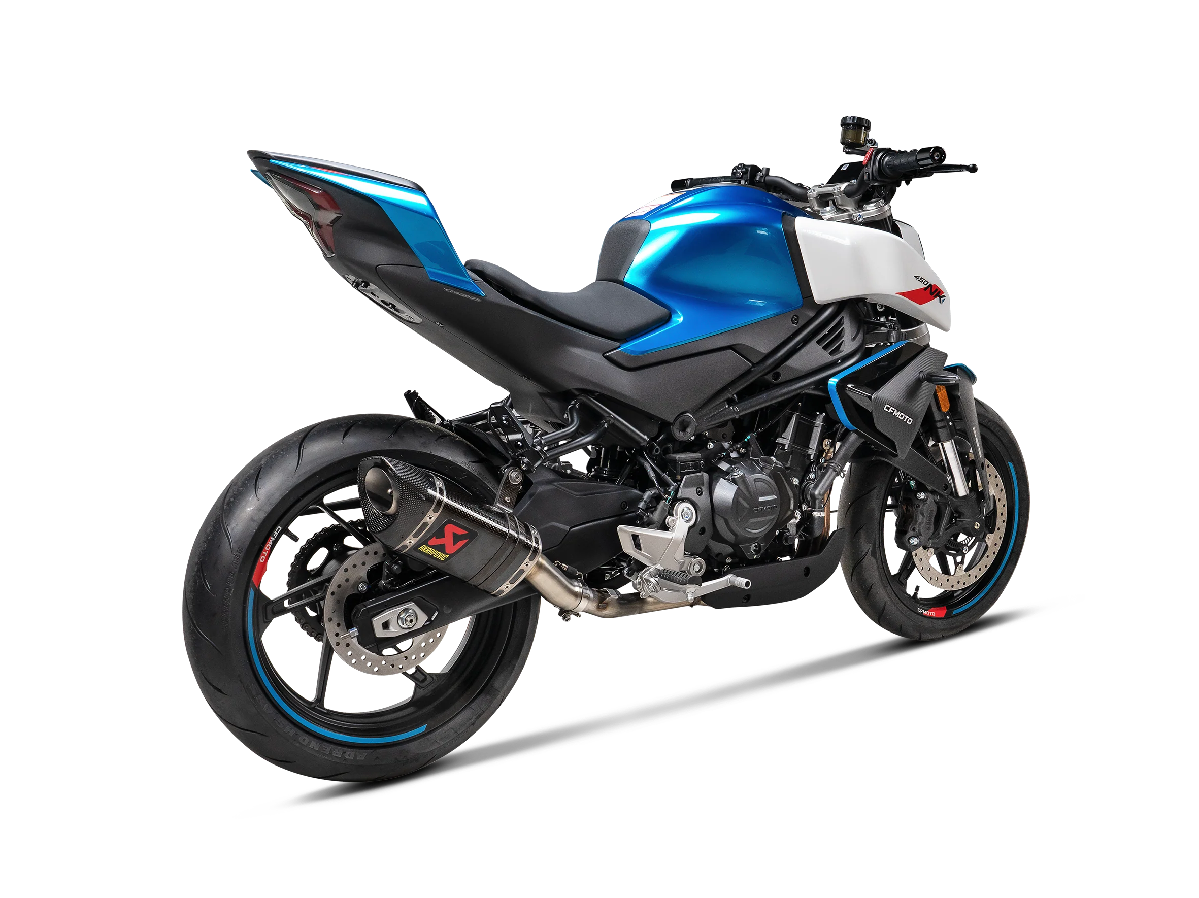 Akrapovic Slip-On Exhausts CFMOTO 450SR / 450NK 2024-2026 - Image 6