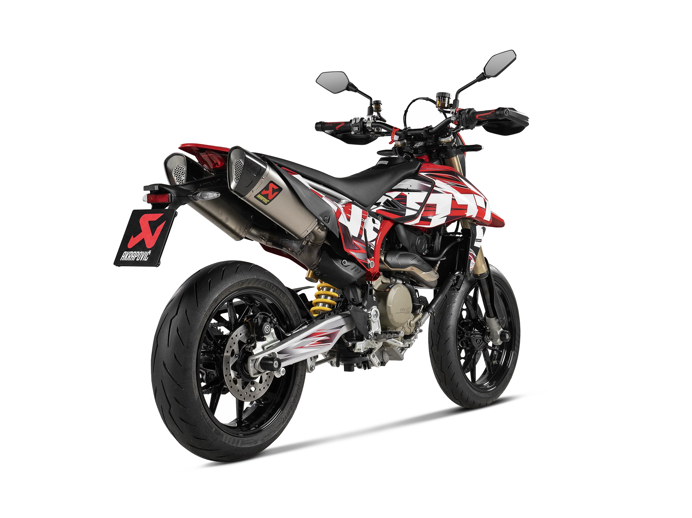 Akrapovic Slip-On Exhausts Ducati Hypermotard 698 Mono / RVE 2024-2026 - Image 3