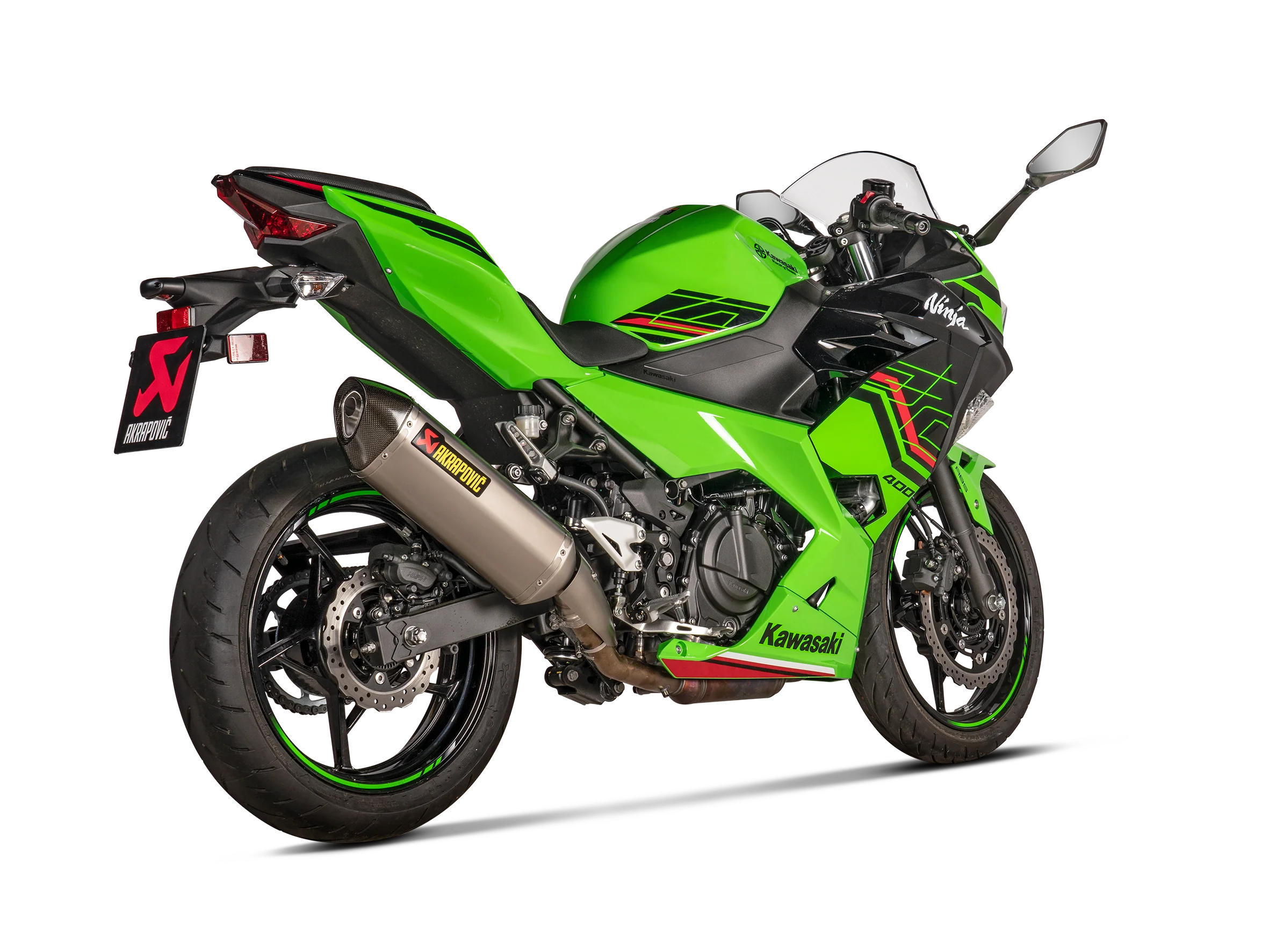 Akrapovic Homologated Slip-On Exhaust Kawasaki Ninja 400 / Z400 2018-2023 - Image 3