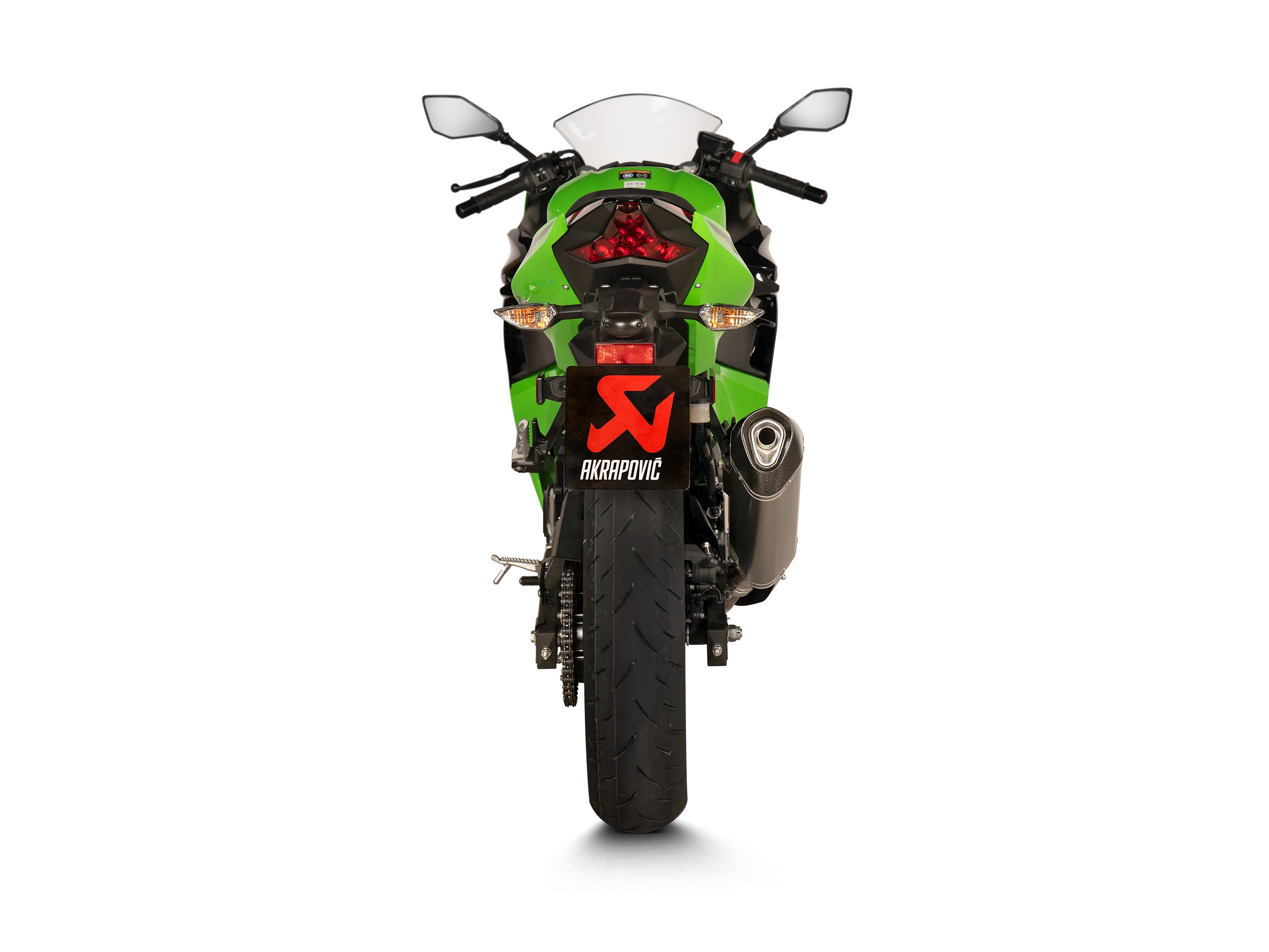 Akrapovic Homologated Slip-On Exhaust Kawasaki Ninja 400 / Z400 2018-2023 - Image 4