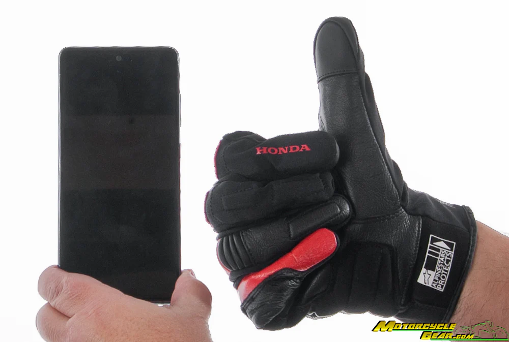Alpinestars Honda SMX-Z Waterproof Gloves - Image 10