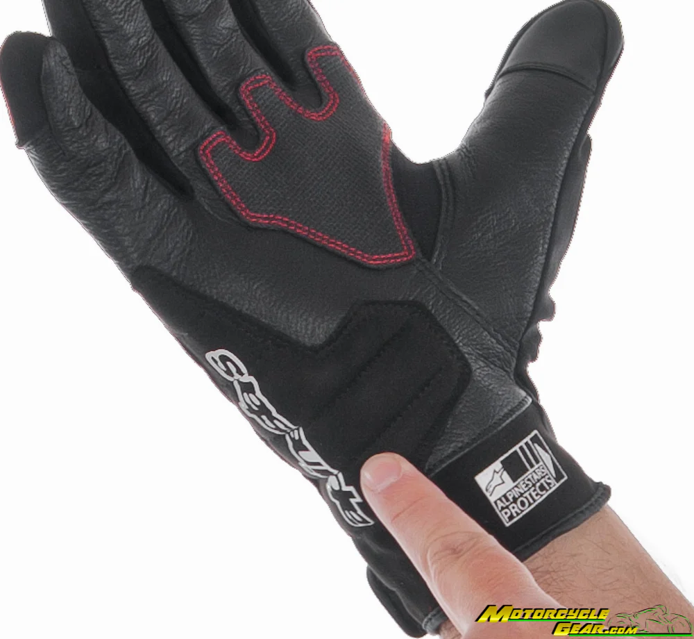 Alpinestars Honda SMX-Z Waterproof Gloves - Image 8