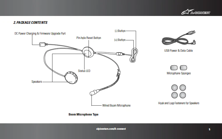 Alpinestars Intercom System - Image 2