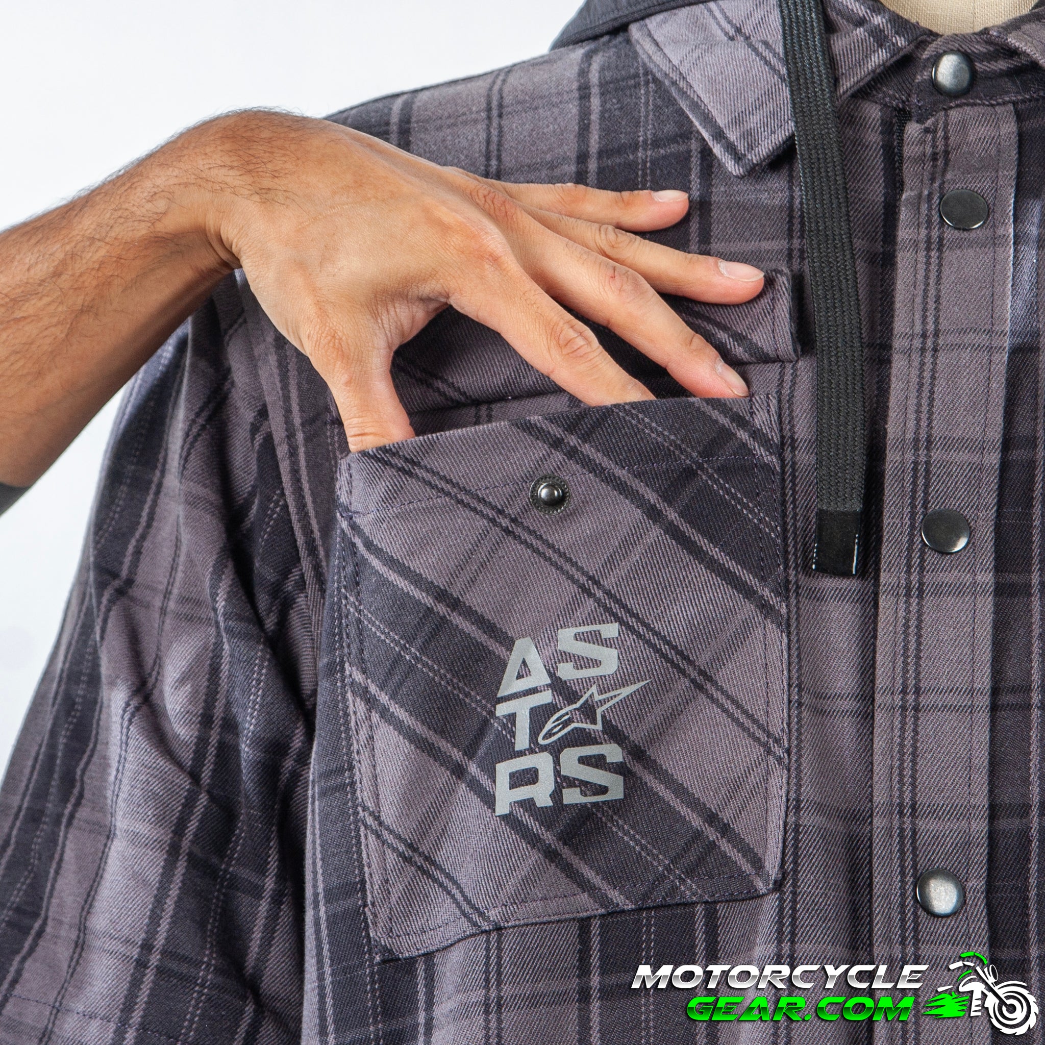 Alpinestars MO.ST.EQ Tartan Shirt - Image 10