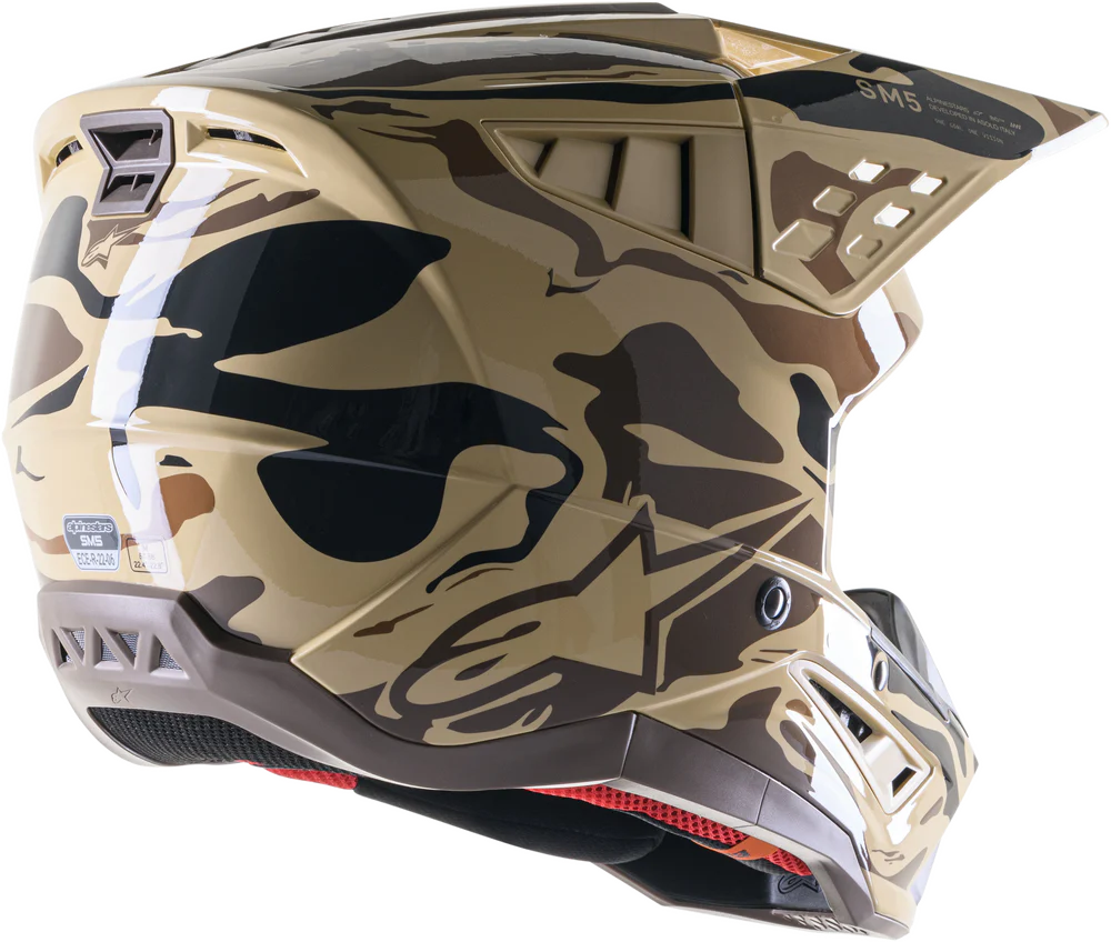 Alpinestars S-M5 Mineral Helmet - Image 4