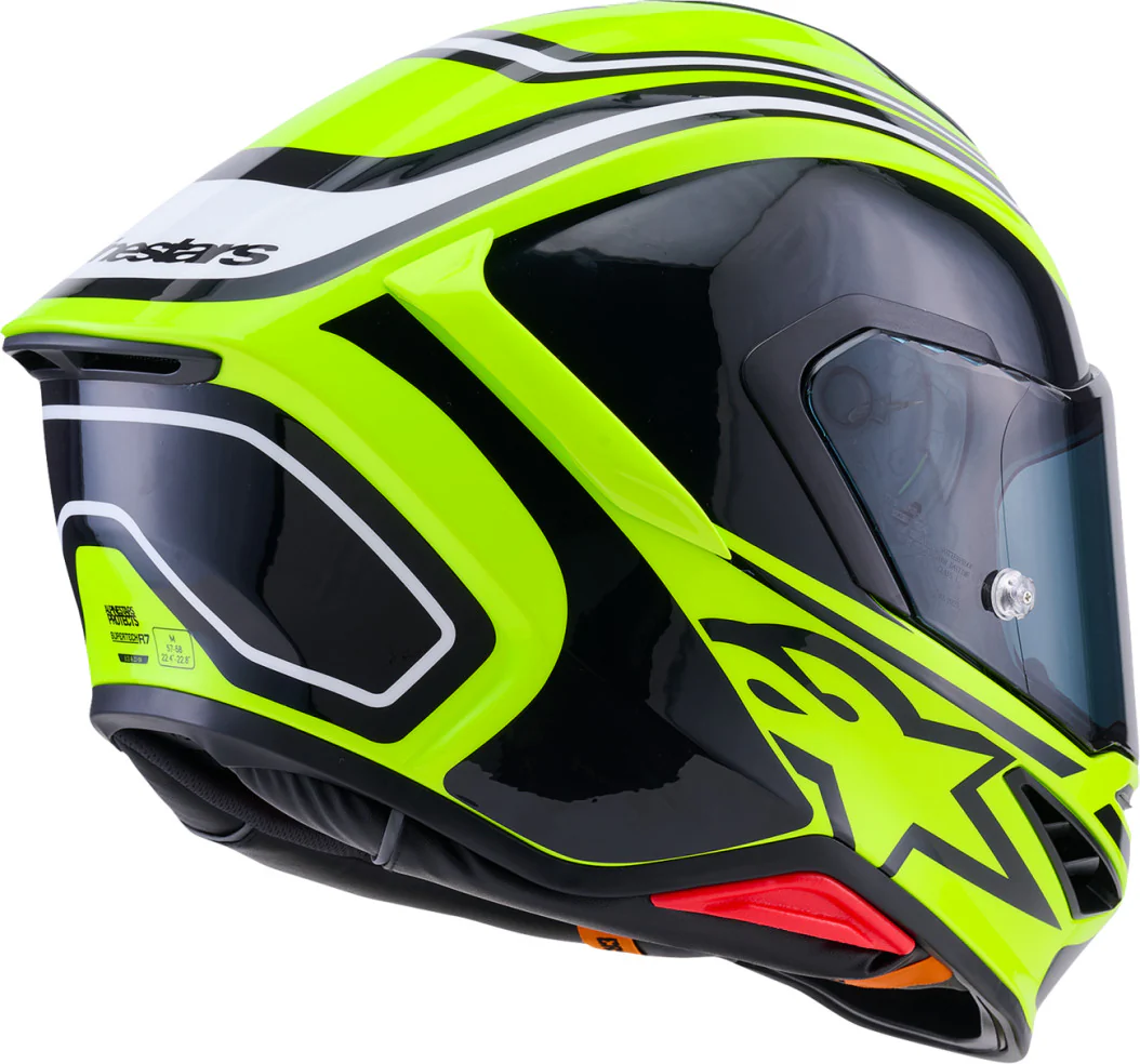 Alpinestars Supertech R7 Zeal Helmet - Image 13