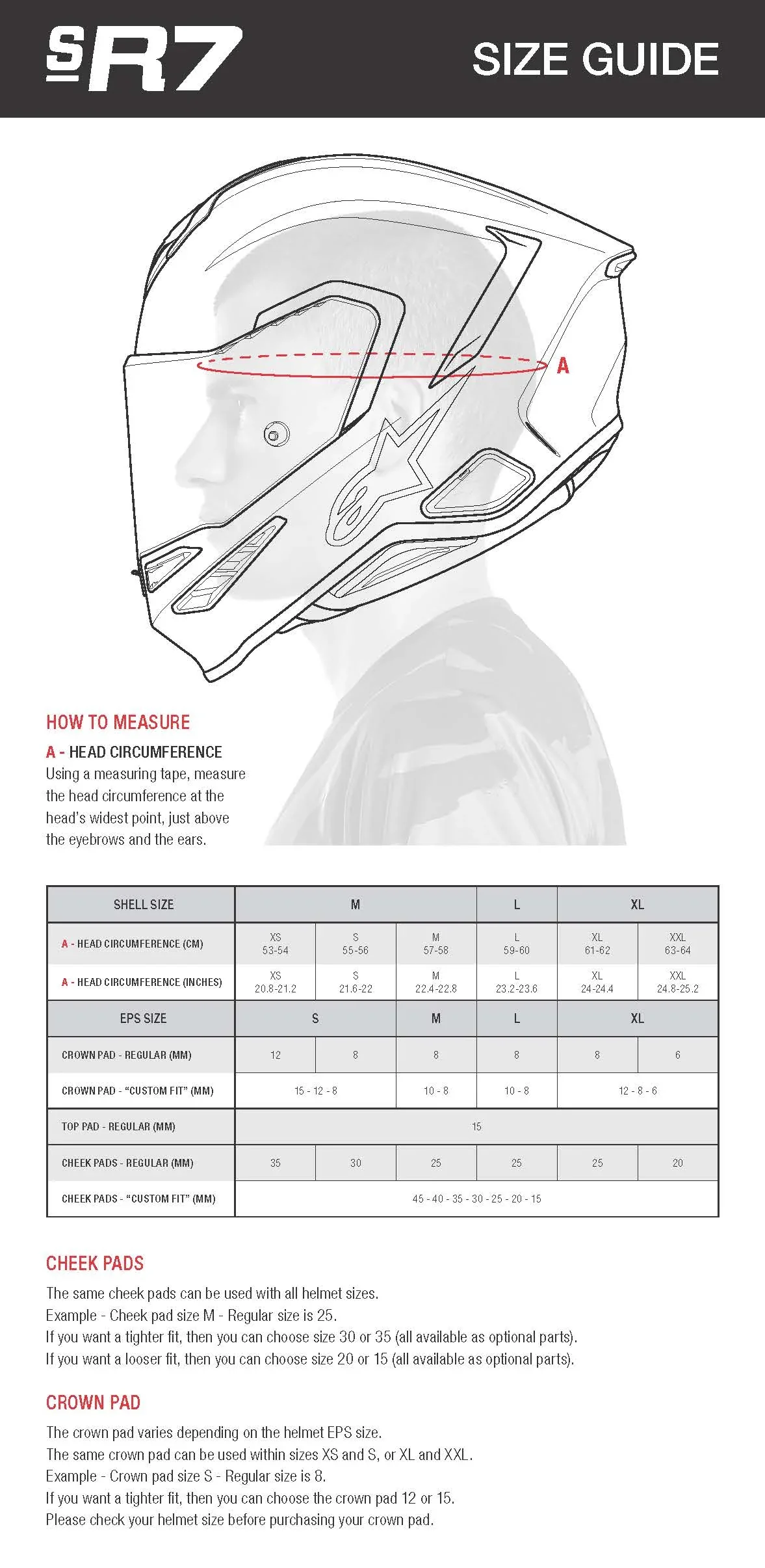 Alpinestars Supertech R7 Zeal Helmet - Image 8
