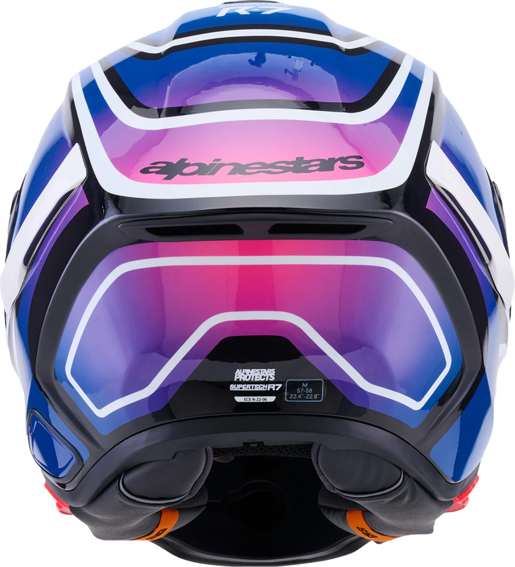 Alpinestars Supertech R7 Zeal Helmet - Image 9