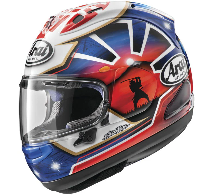 Arai Corsair-X Dani Samurai-2 Helmet - Snell 2020