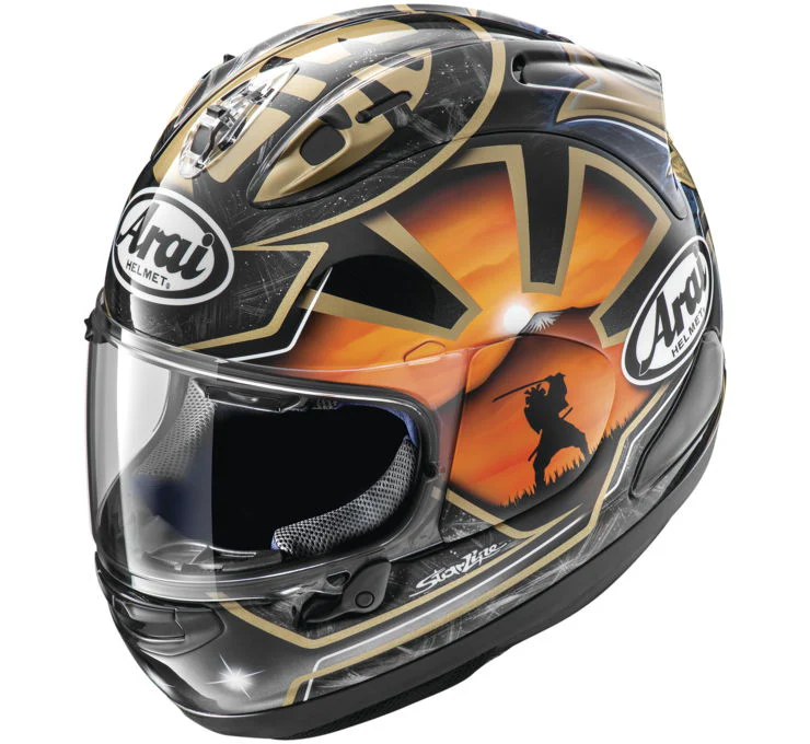 Arai Corsair-X Dani Samurai-2 Helmet - Snell 2020 - Image 3